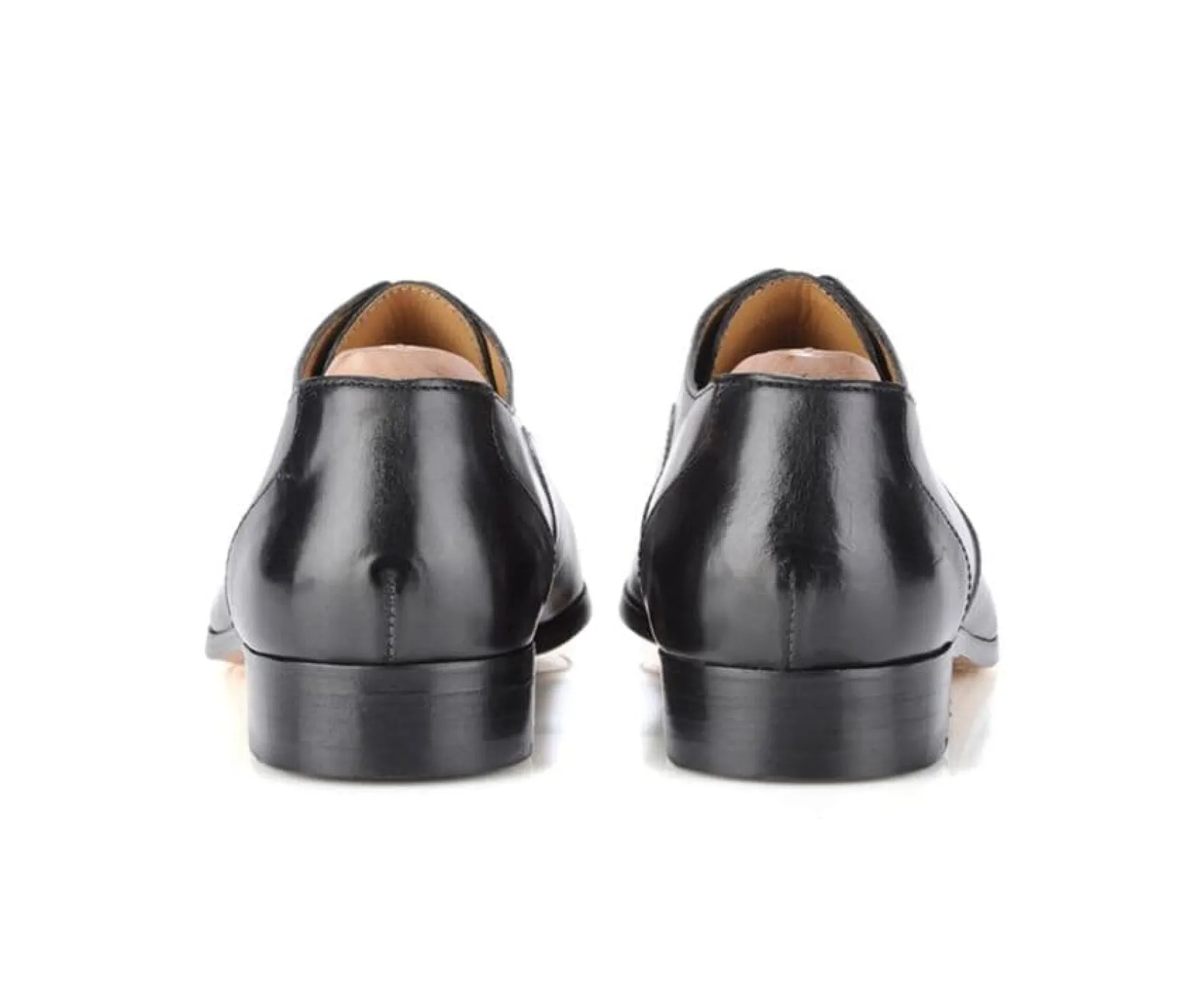 Bexley Oxford Shoes | Black Ii Leather Men'S Oxford Shoes - Leather Outsole - Brisbury | Noir Ii
