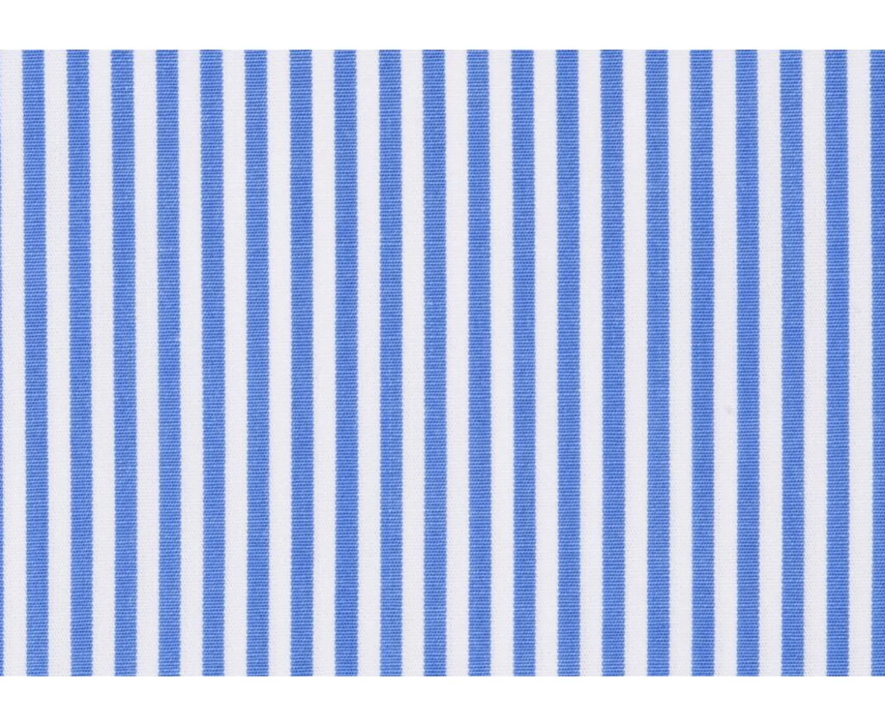 Bexley | Blue And White Cotton Striped Shirt Maximilien Blue Ocean And White