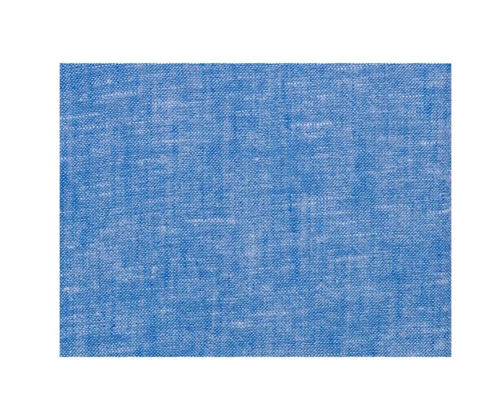 Bexley | Blue Chambray & Ocean Cotton Linen Shirt Silbert Ocean Blue Chambray