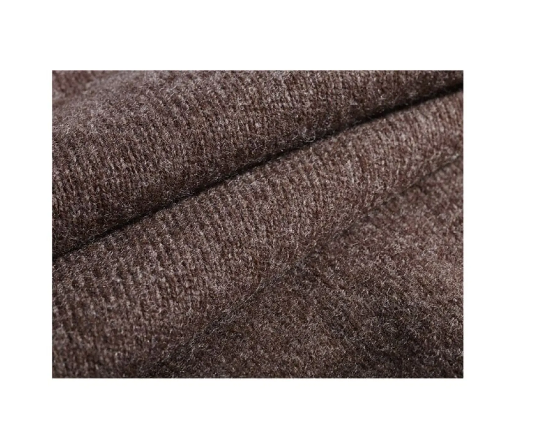 Bexley | Brown Half-Zip Wool Sweater - Kenneth | Chestnut Brown