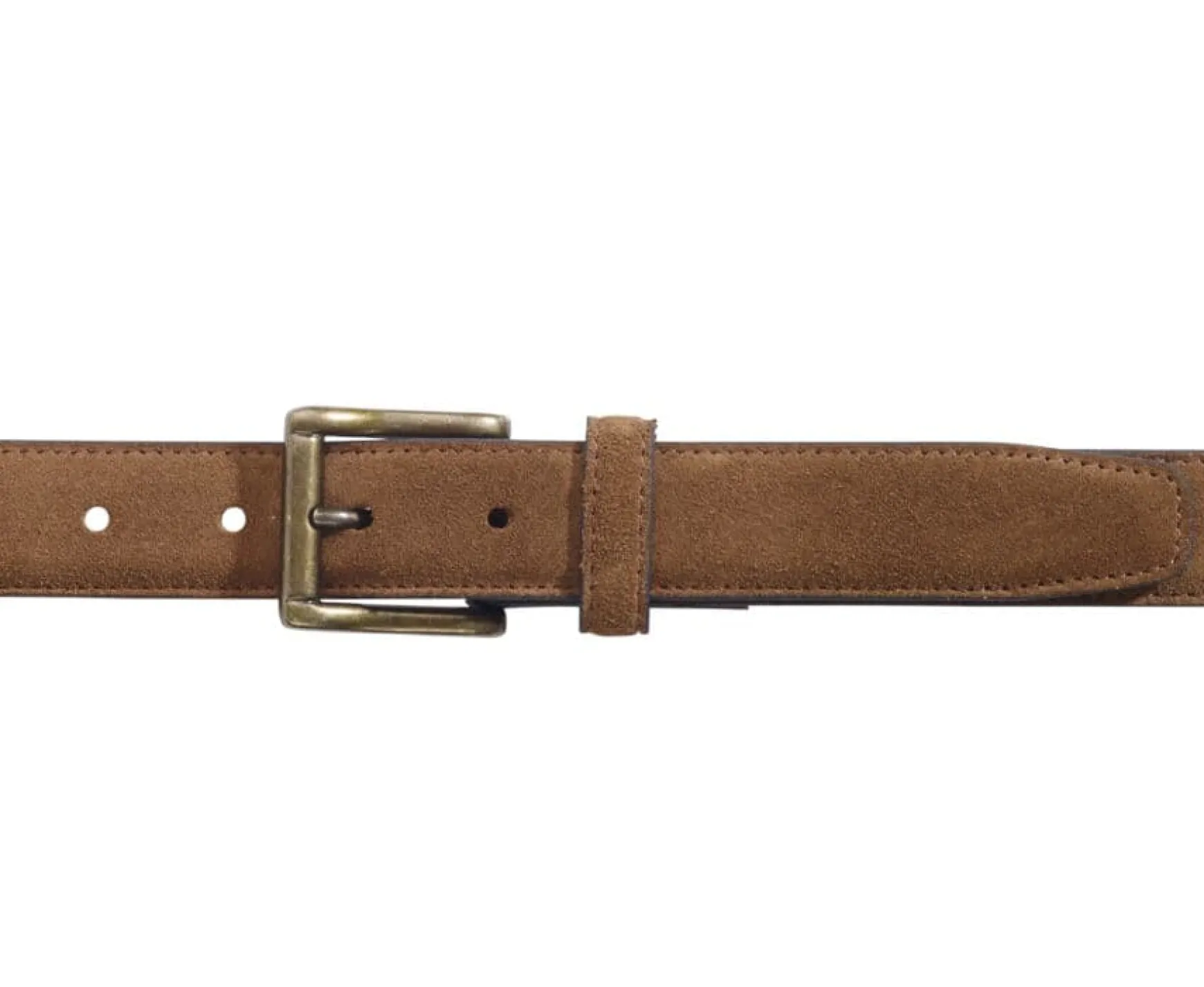Bexley | Caramel Suede Belt For Men Harrowgate Toffy Suede