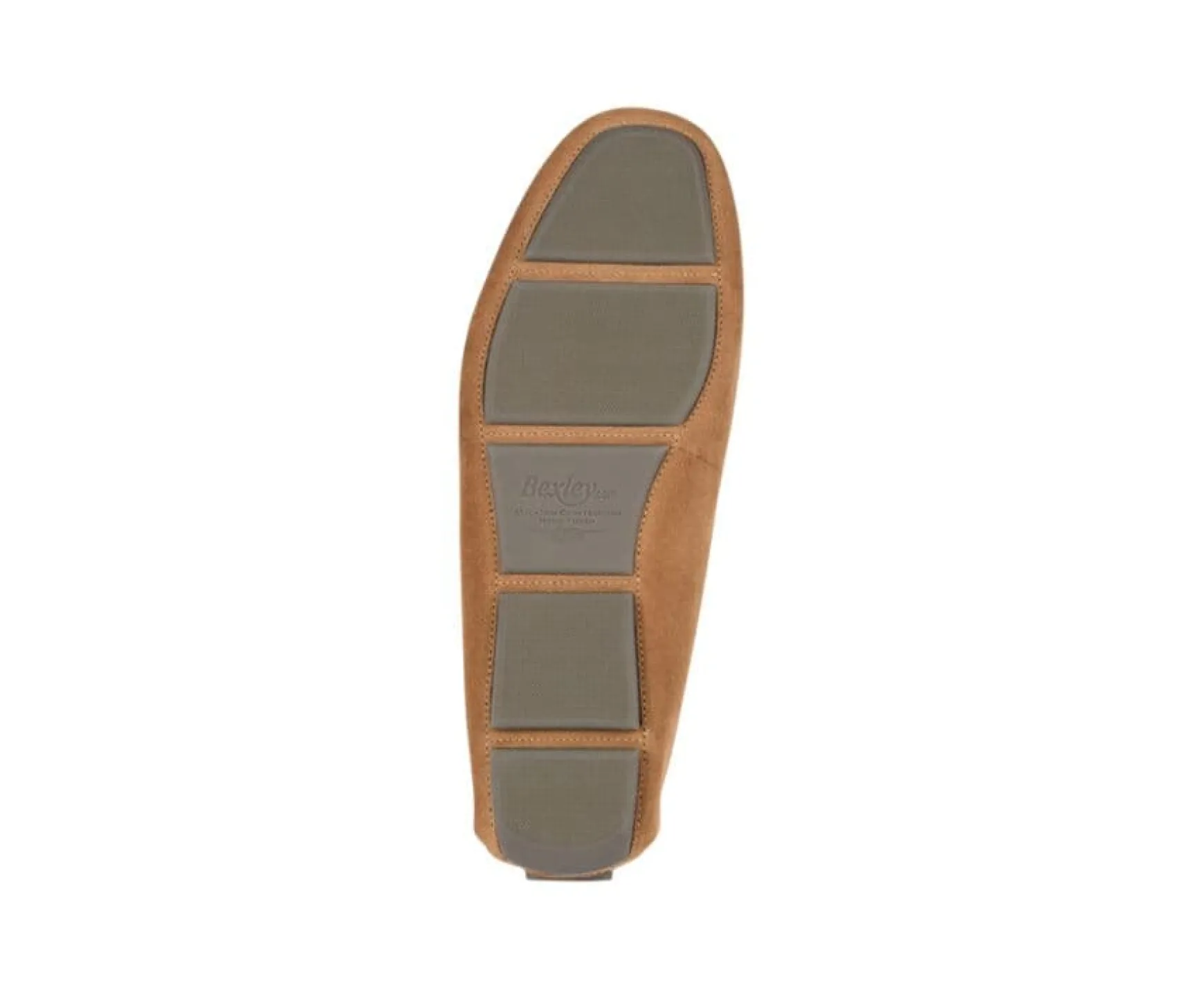 Bexley Moccasins | Chamois Suede Men'S Driving Moccasins Seacrest Hazelnut Suede