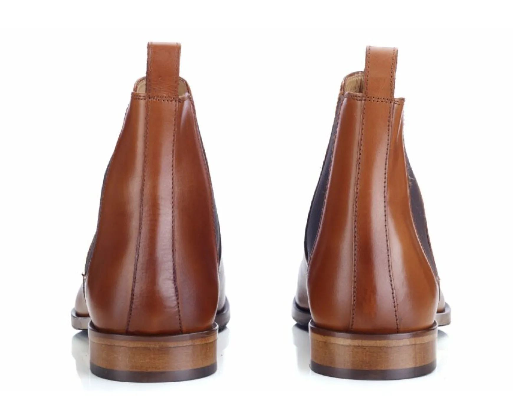 Bexley Boots Shoes | Chelsea Boots Dawson Ii Patin Patina Cognac