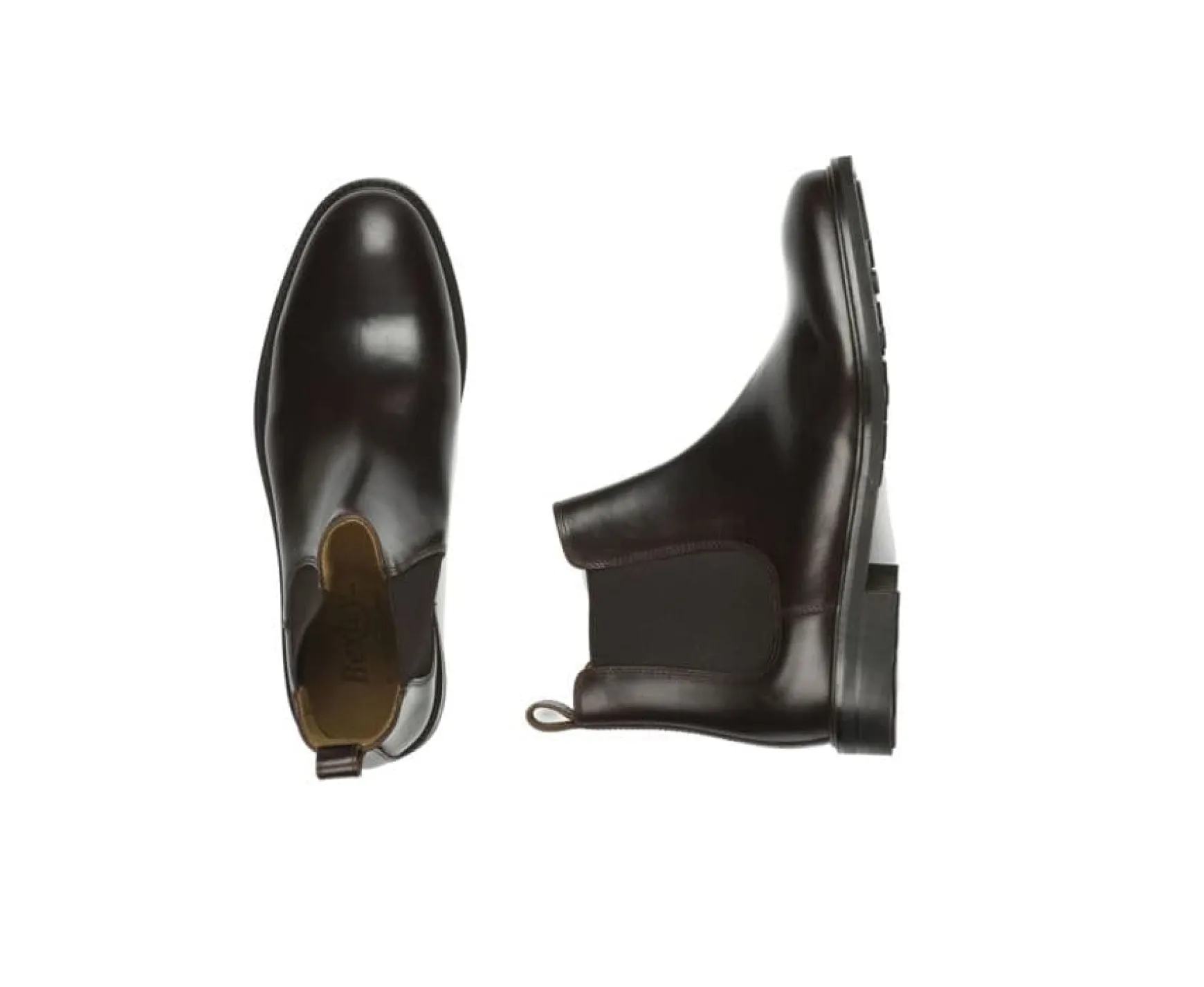 Bexley Comfort Shoes | Chelsea Boots Fangler Gomme City Chocolate
