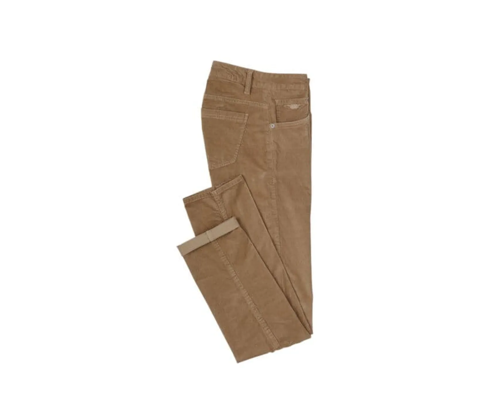 Bexley Adjusted Fit | Corduroy Men'S 5 Pocket Trousers - Kars | Camel