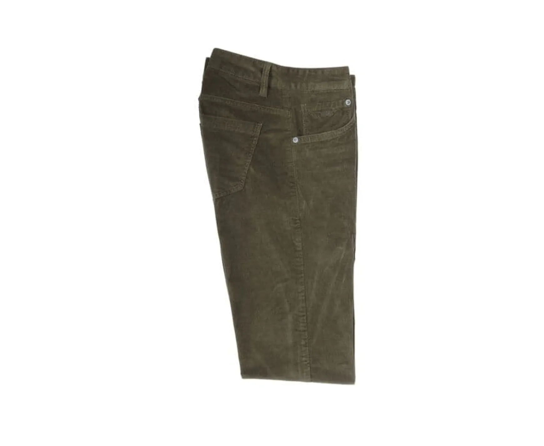 Bexley Adjusted Fit | Corduroy Men'S 5 Pocket Trousers - Kars | Olive