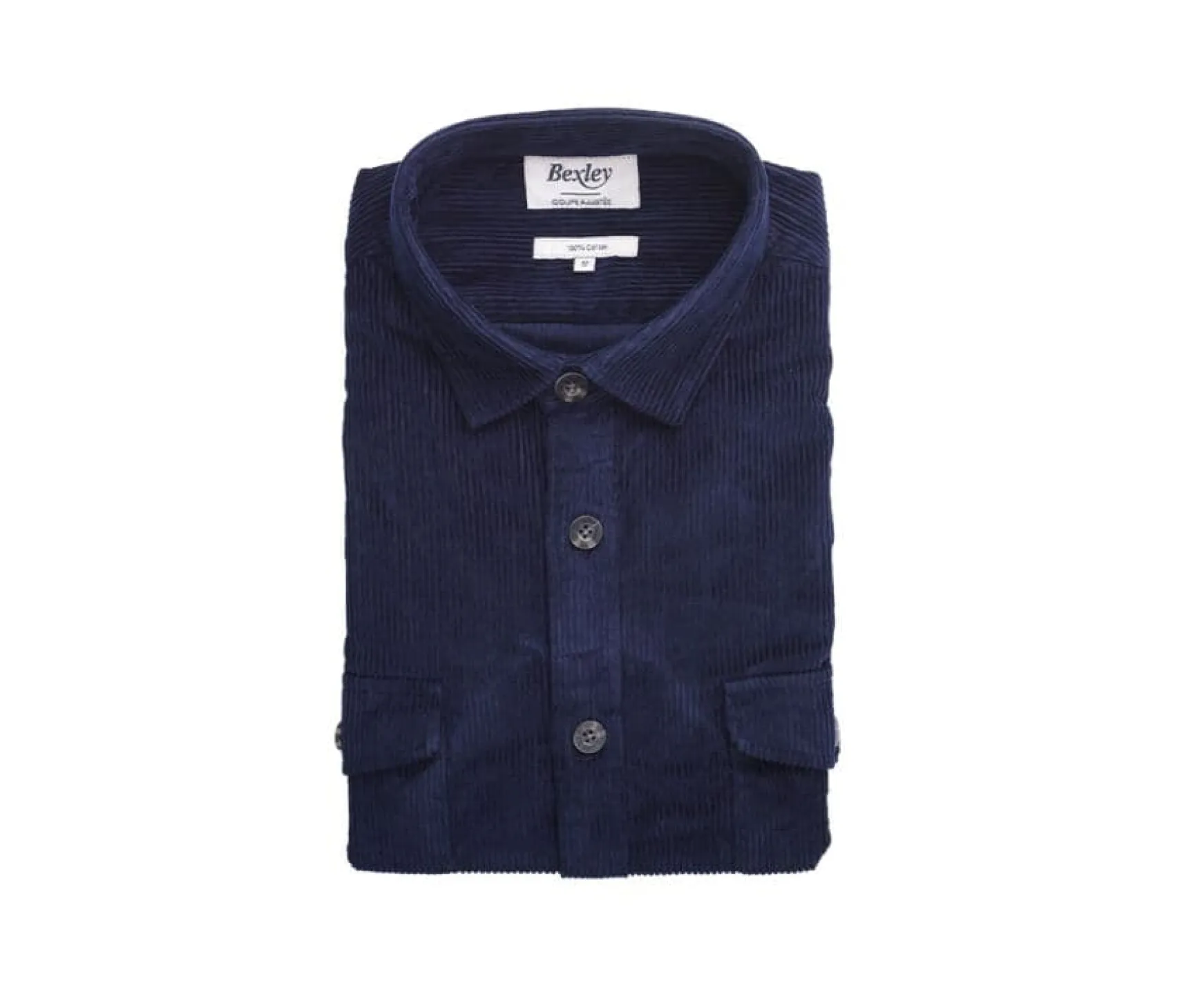 Bexley | Corduroy Over Shirt Victorin Navy