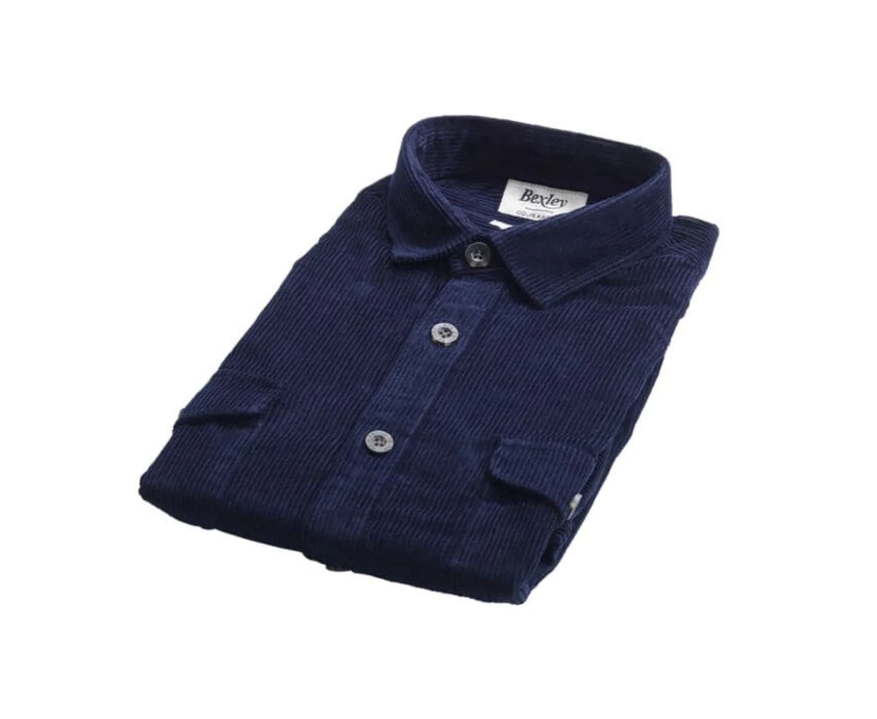 Bexley | Corduroy Over Shirt Victorin Navy