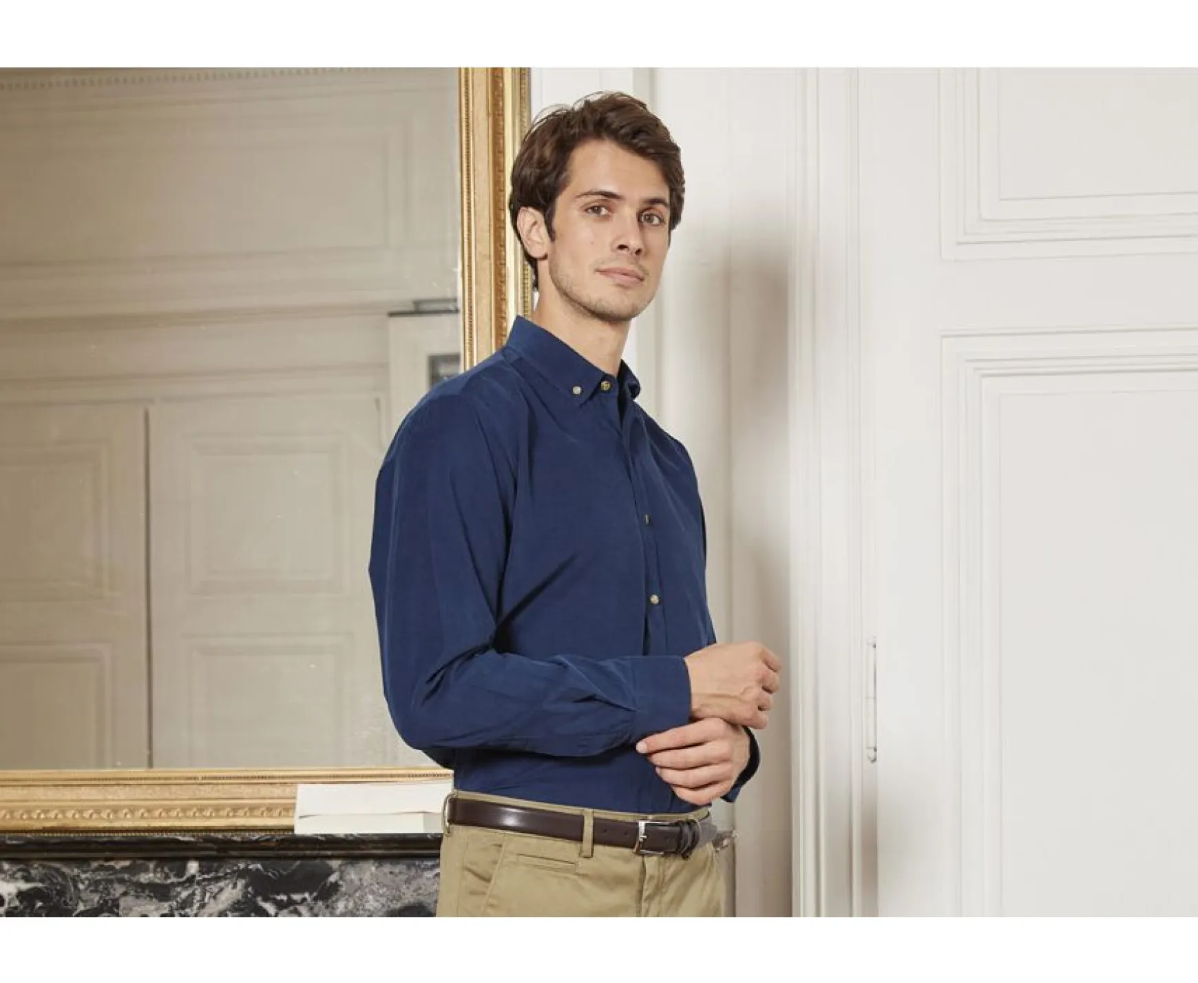 Bexley | Corduroy Shirt Wayne Indigo