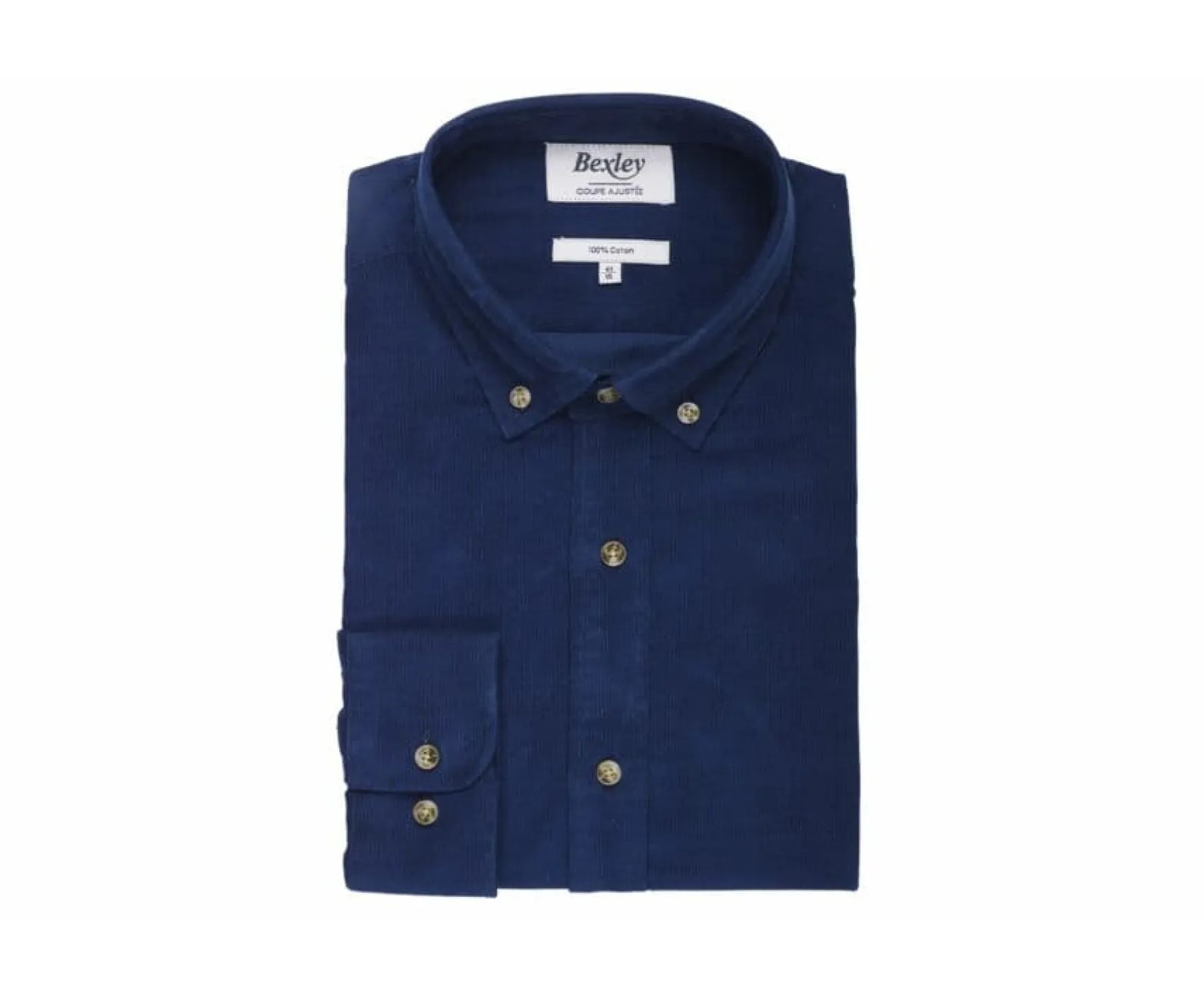 Bexley | Corduroy Shirt Wayne Indigo