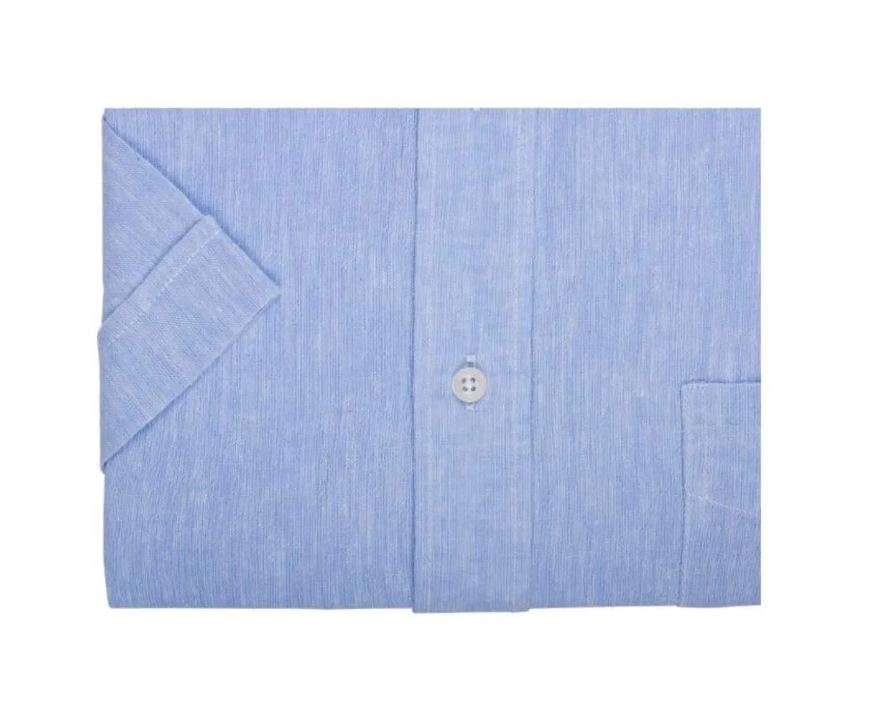 Bexley | Cotton Linen Shirt - Chest Pocket Colten Mc Blue Chambray