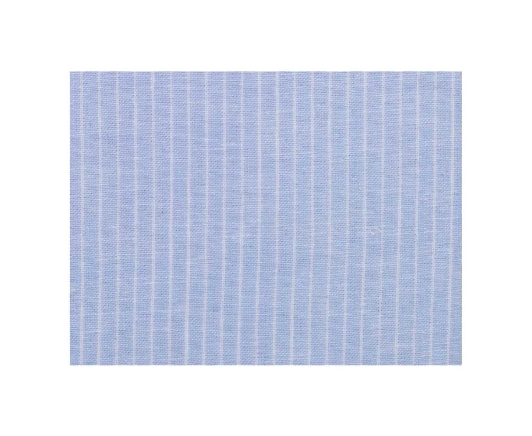 Bexley | Cotton Linen Shirt Edibert Light Blue & White Trim
