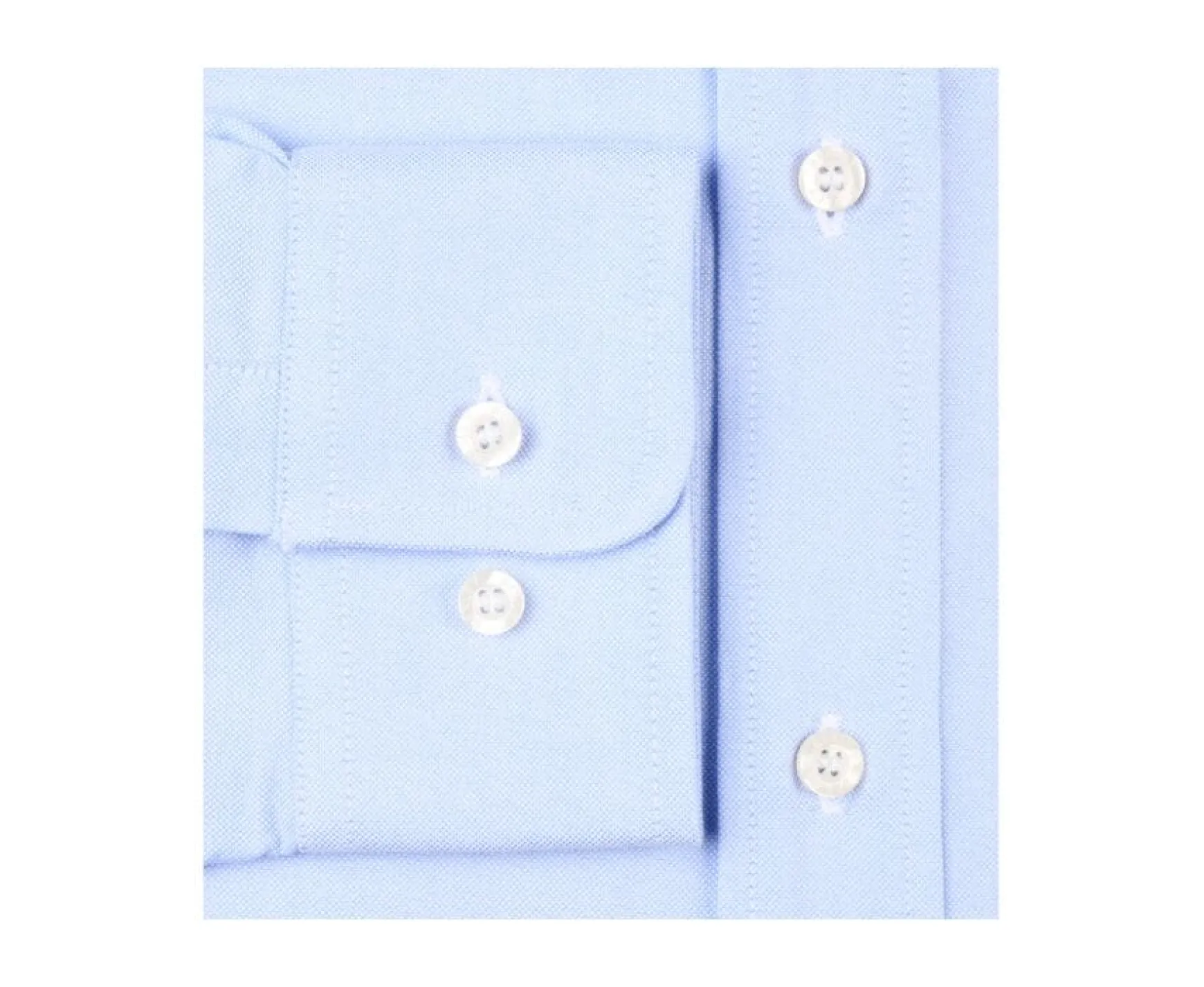 Bexley | Cotton Shirt - American Collar Tommy Blue Sky