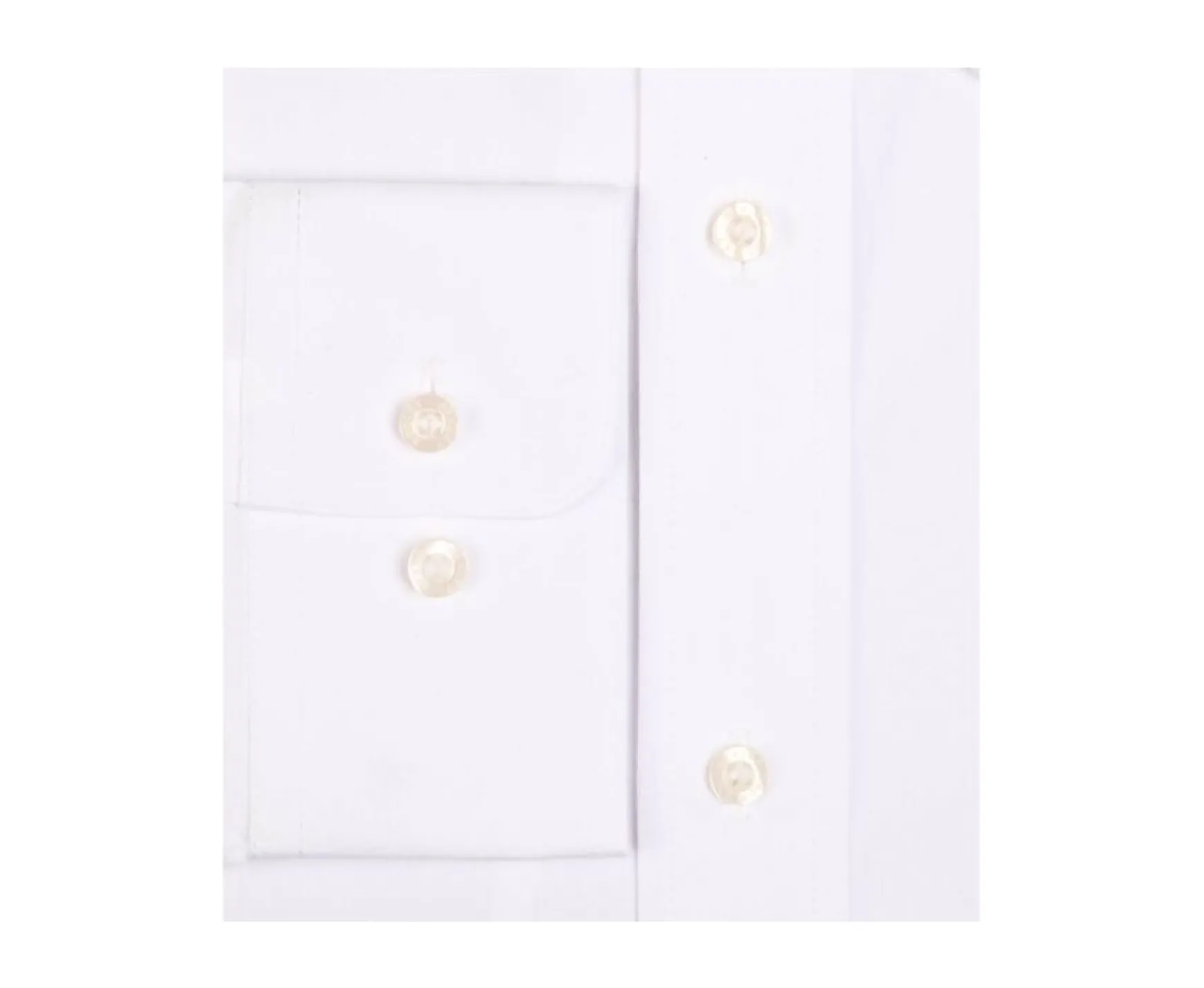 Bexley | Cotton Shirt - Chest Pocket Albert White