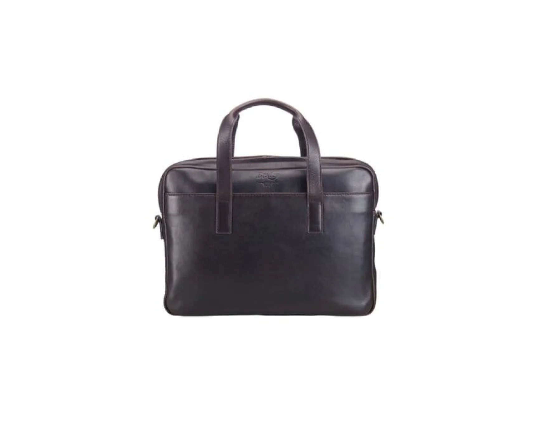 Bexley | Dark Chocolate Men'S Leather Briefcase - Harwinton | Cuir Chocolat Fonce