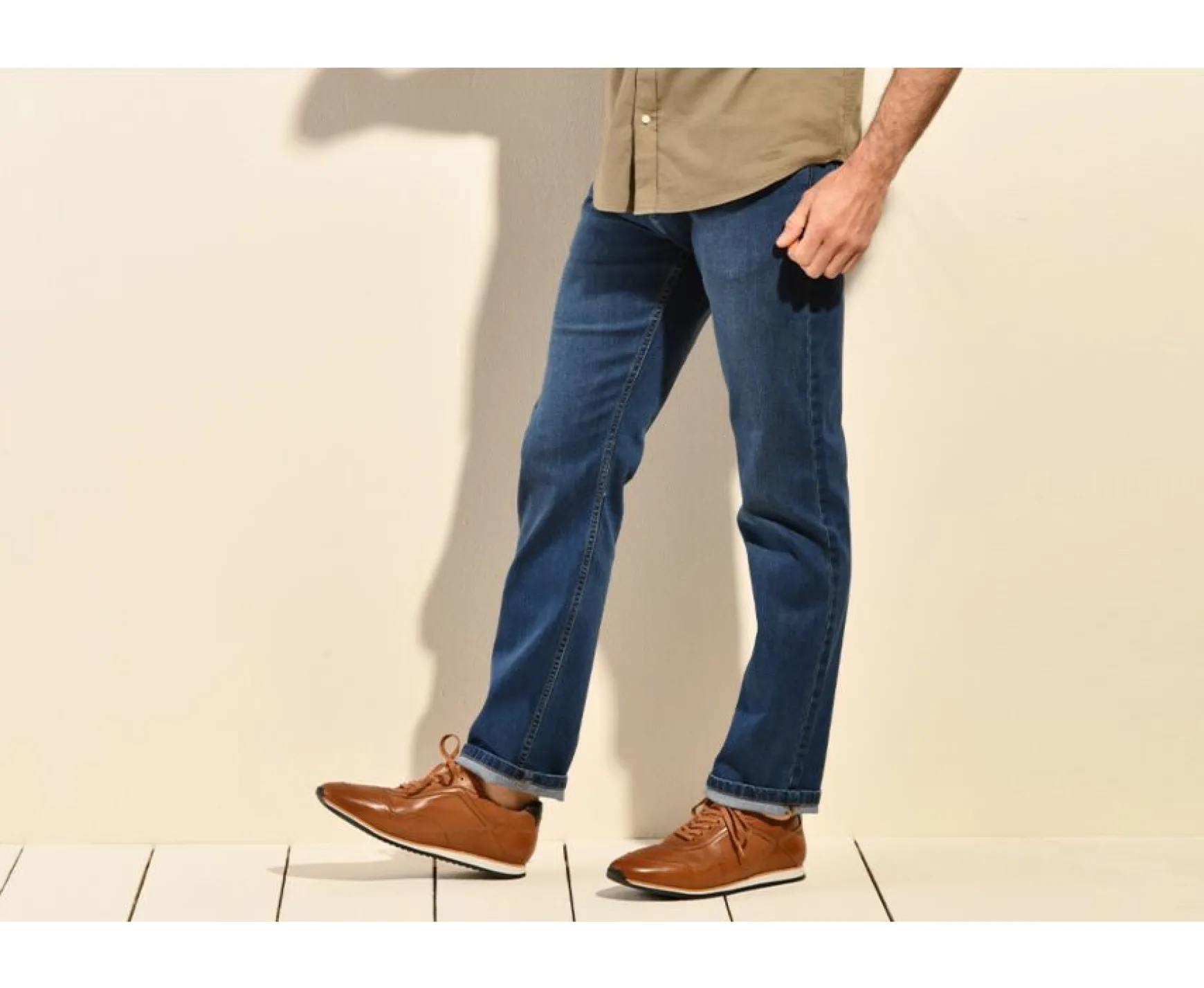 Bexley Standard Fit | Denim Stone Men'S Regular Fit Jeans Chuck Ii Stone Denim