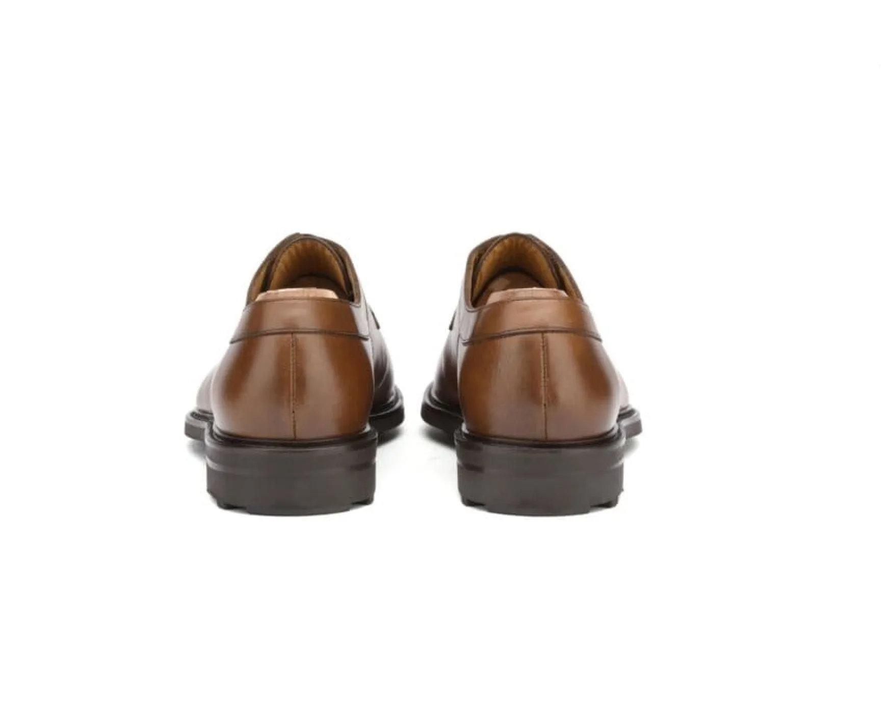 Bexley Comfort Shoes | Derby Shoes - Rubber Outsole Kent Gomme Country Brown Cognac
