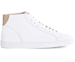 Bexley Trainers & Sneakers | High Top Trainers - Thornlea | White