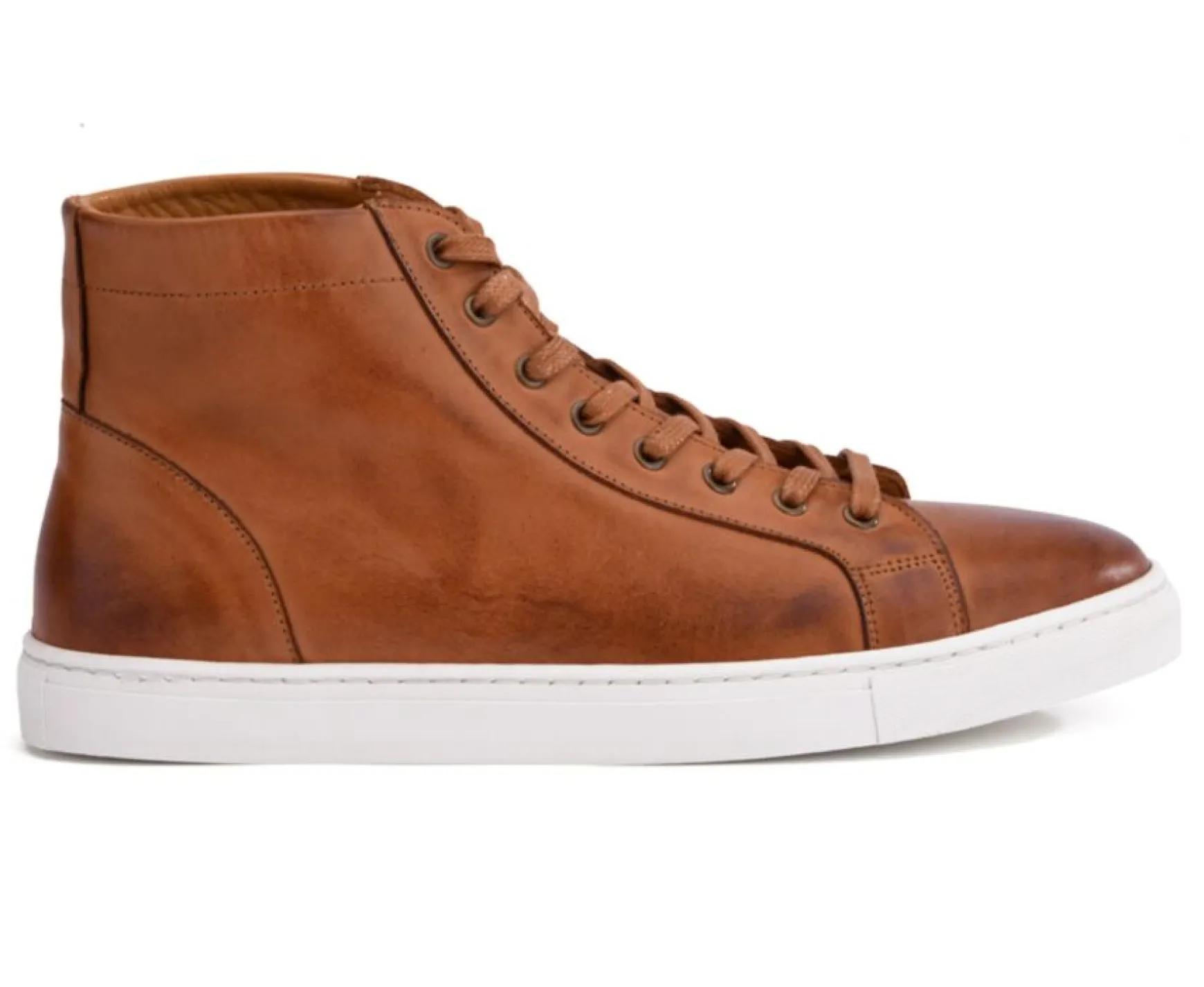 Bexley Trainers & Sneakers | High Top Trainers Hawthorne Patina Chestnut
