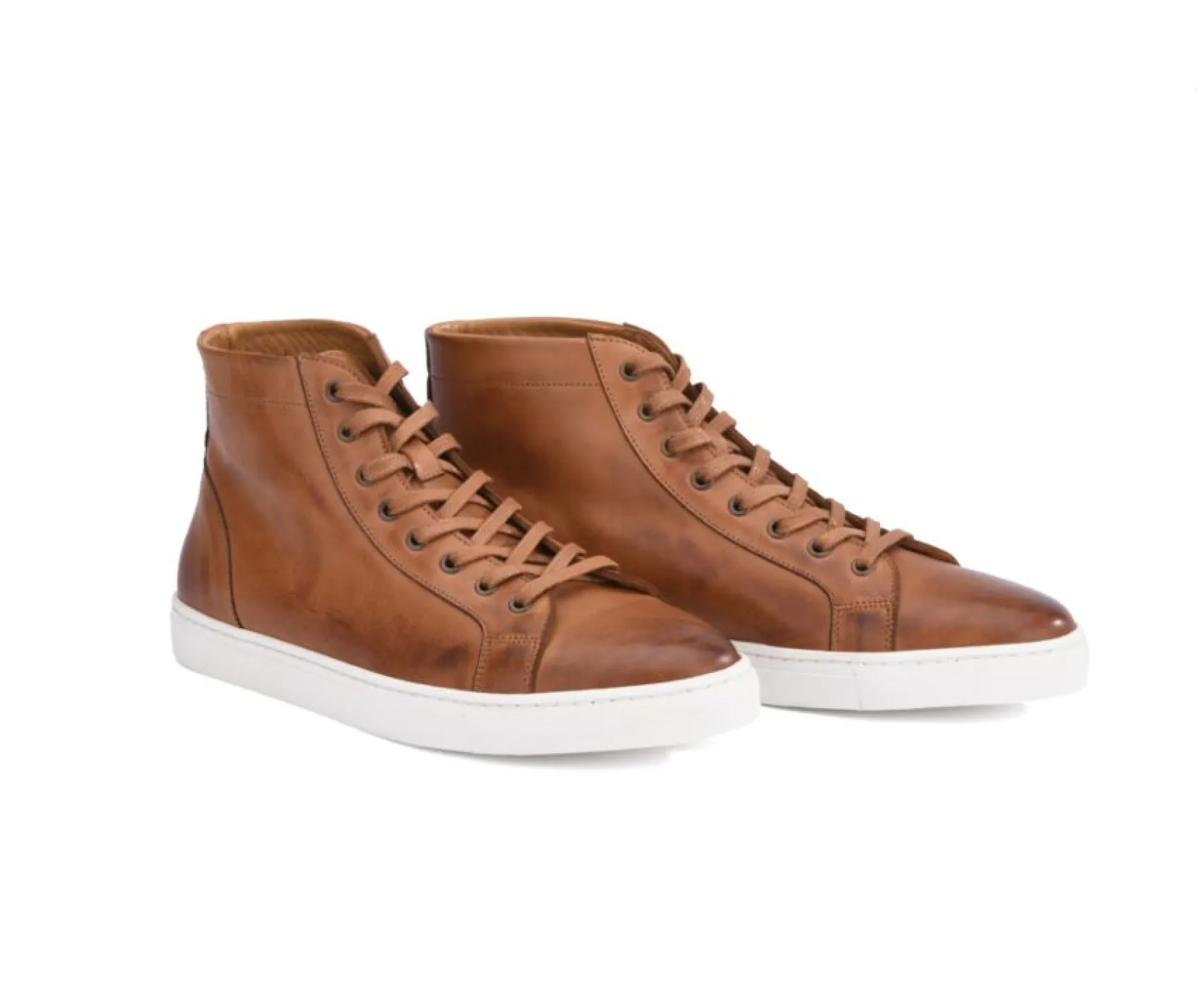 Bexley Trainers & Sneakers | High Top Trainers Hawthorne Patina Chestnut