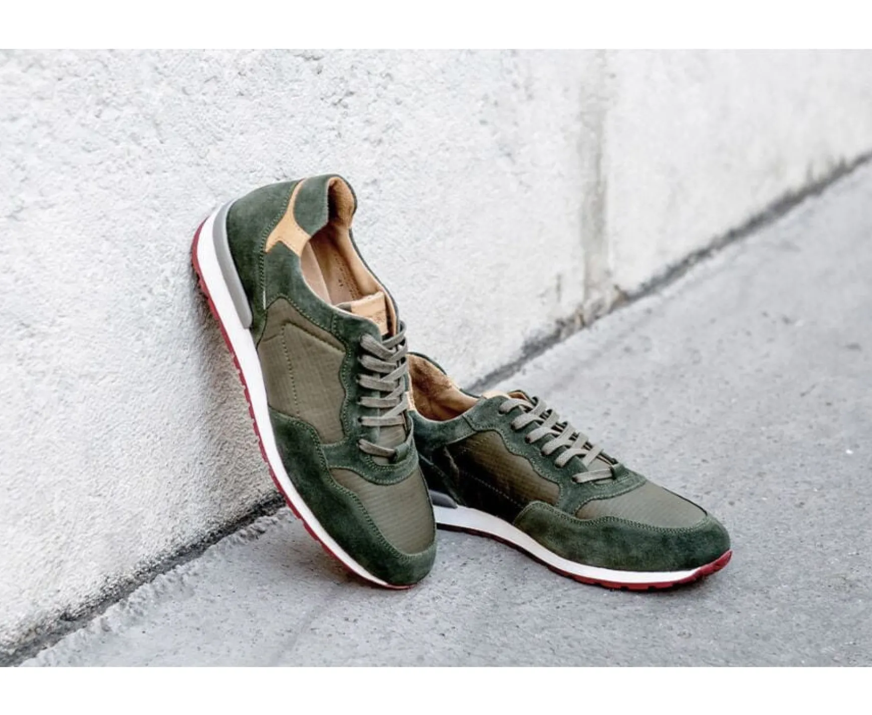 Bexley Trainers & Sneakers | Khaki Trainers Canberra Ii Kaki