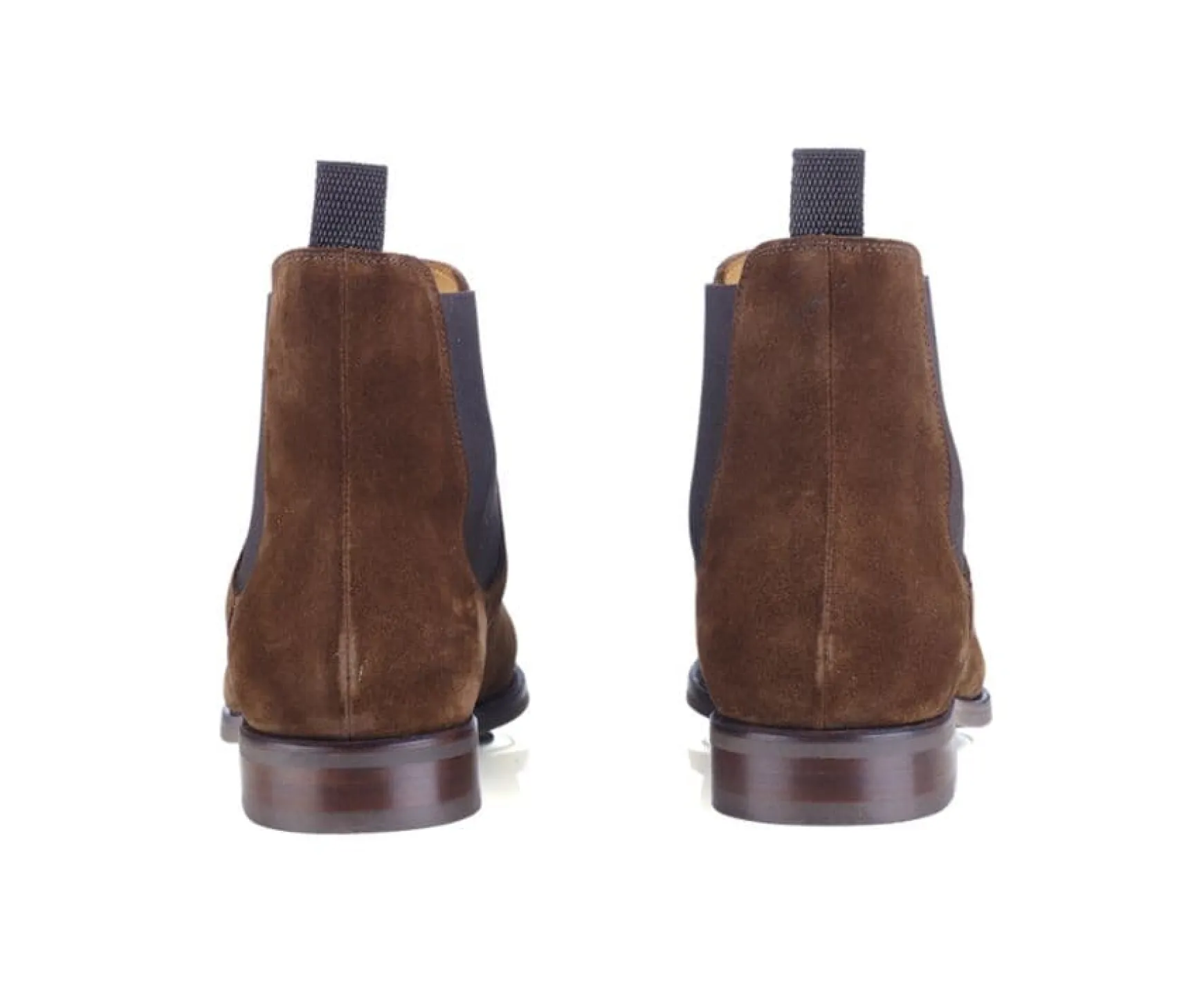 Bexley Comfort Shoes | Leather Chelsea Boots Alderton Gomme Havana Suede