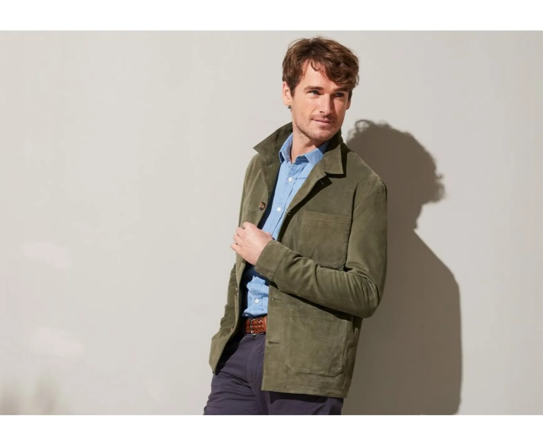 Bexley | Leather Jacket Faustin Lime Green