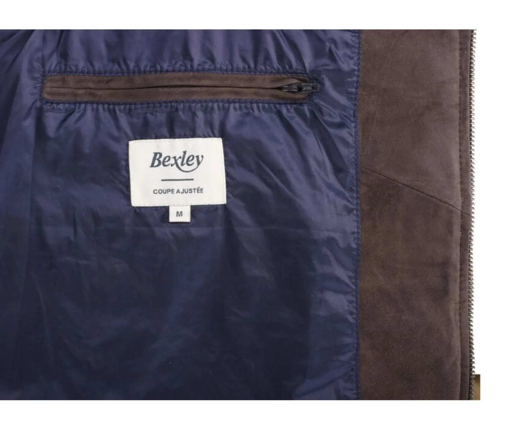 Bexley | Leather Sleeveless Down Gilet Niklas Brown