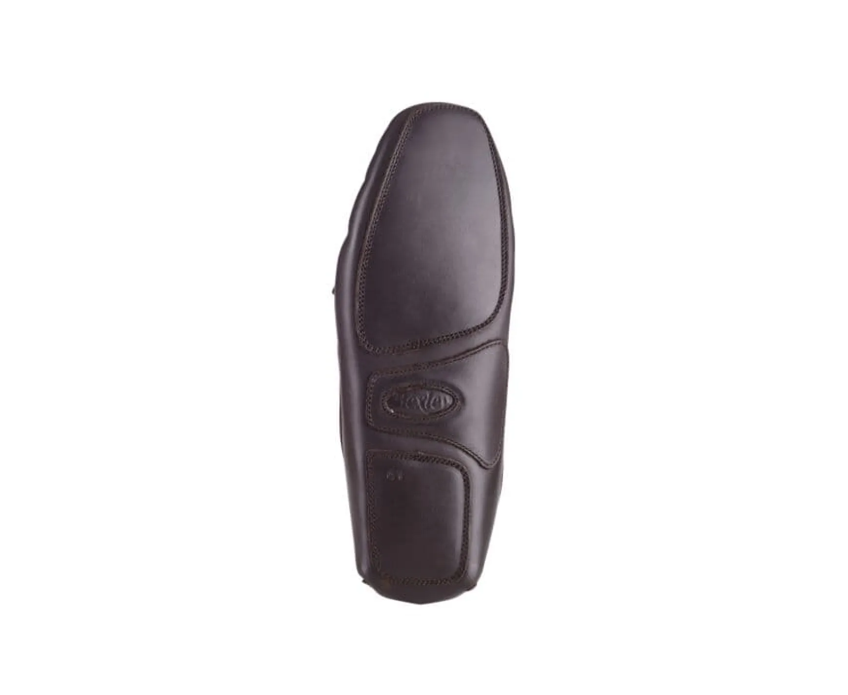 Bexley | Leather Wool Lining Moccasin Slippers Chocolate