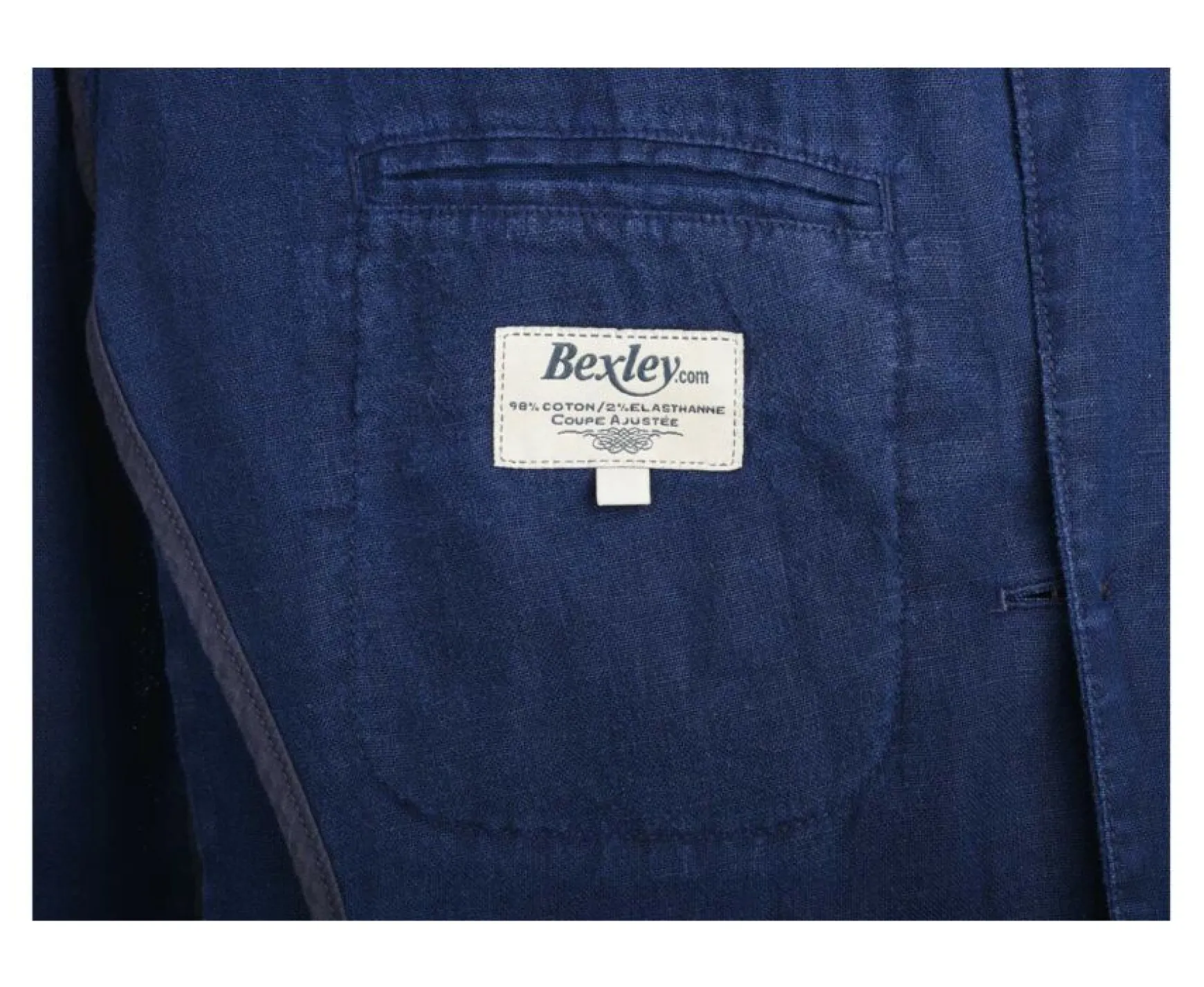 Bexley | Linen Blazer Lubin Navy