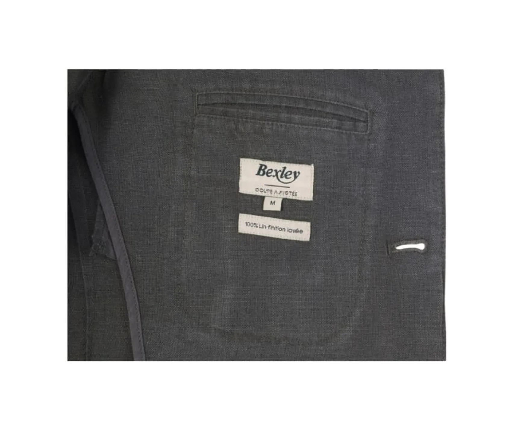 Bexley | Linen Blazer Lubin Dark Olive