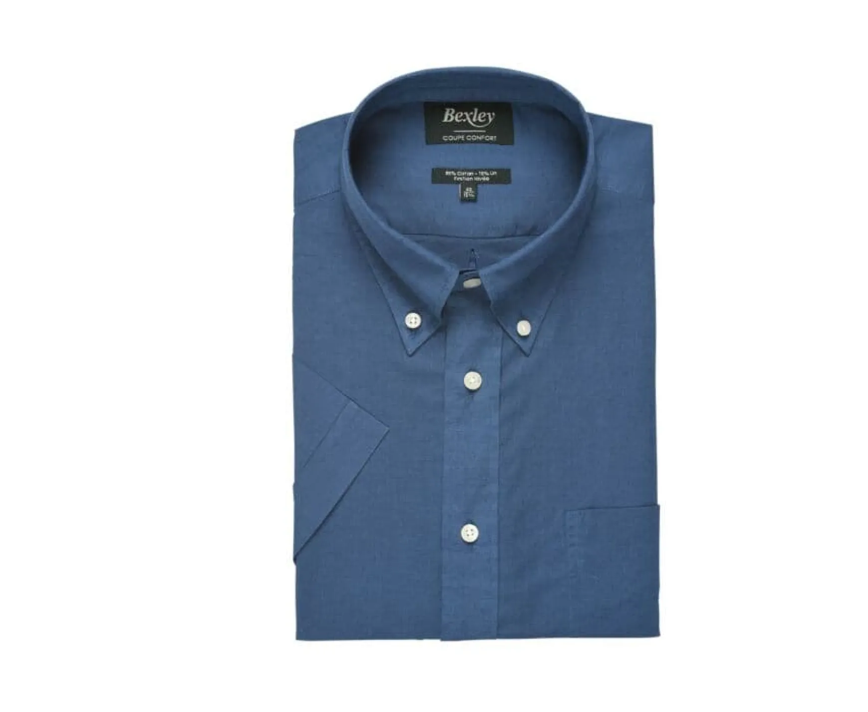 Bexley | Linen Cotton Shirt - Chest Pocket Colten Mc Indigo