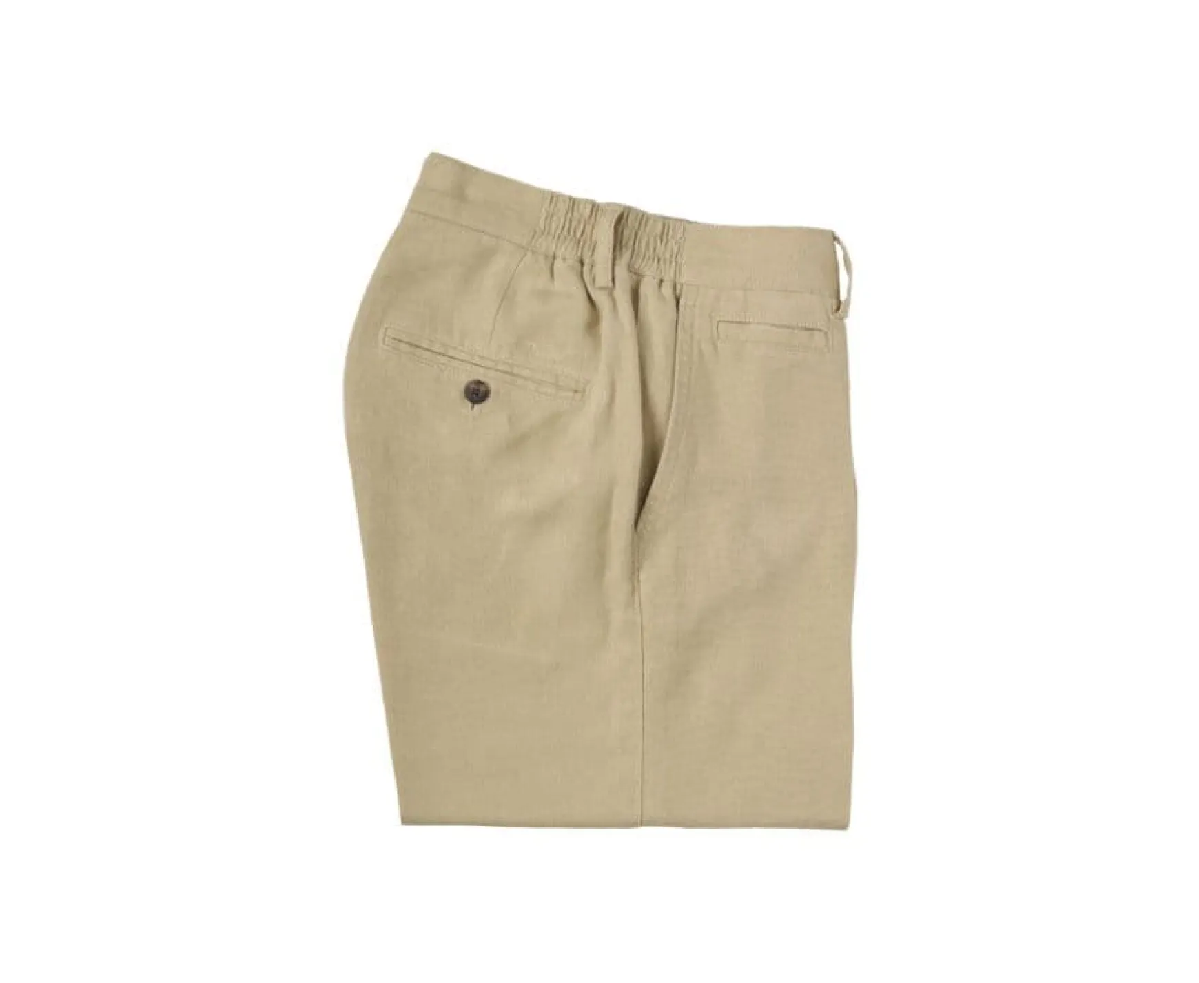 Bexley Chino Shorts | Linen Shorts Borys Beige