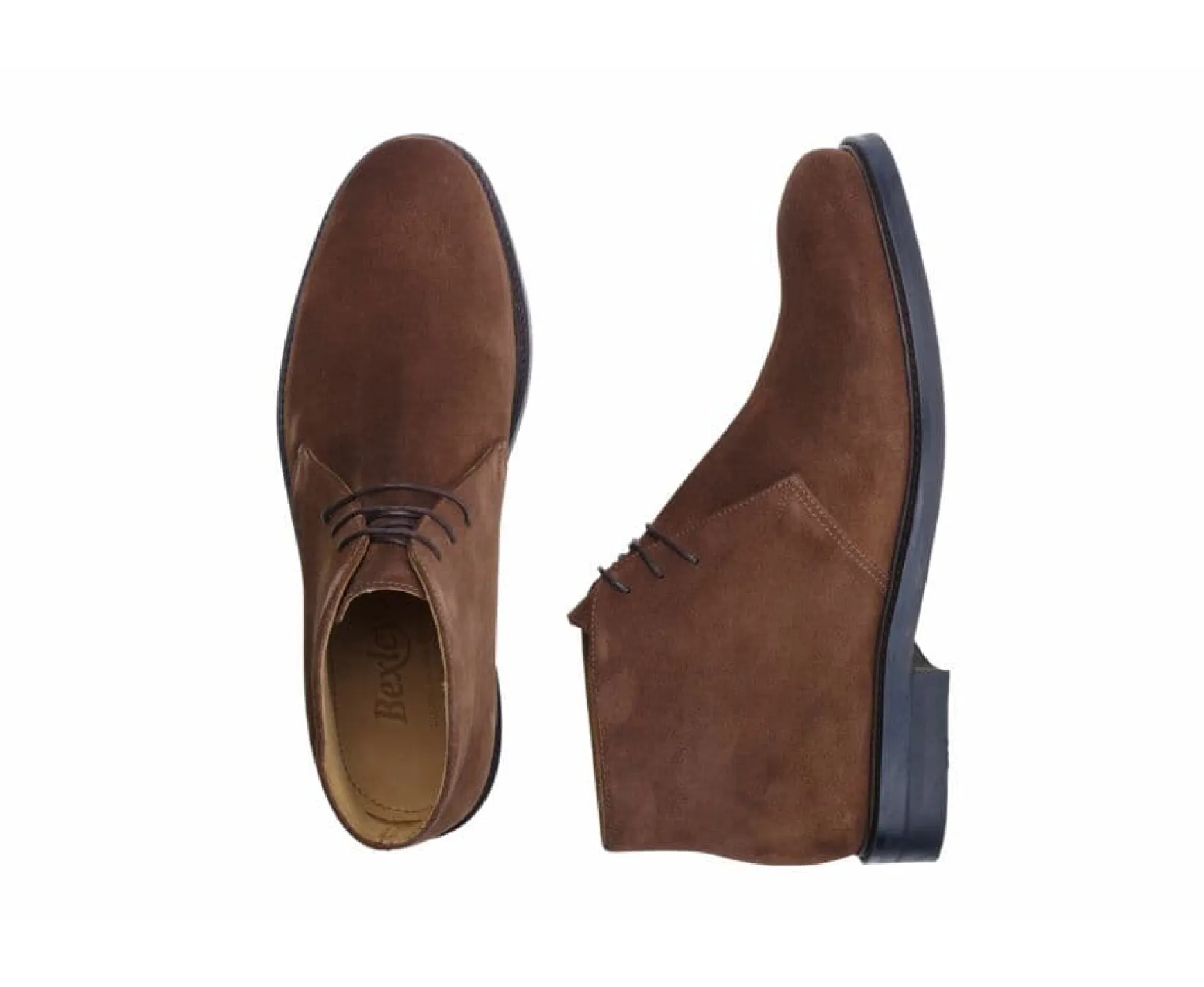 Bexley Comfort Shoes | Low Boots Greenwich Gomme City Ii Havana Suede