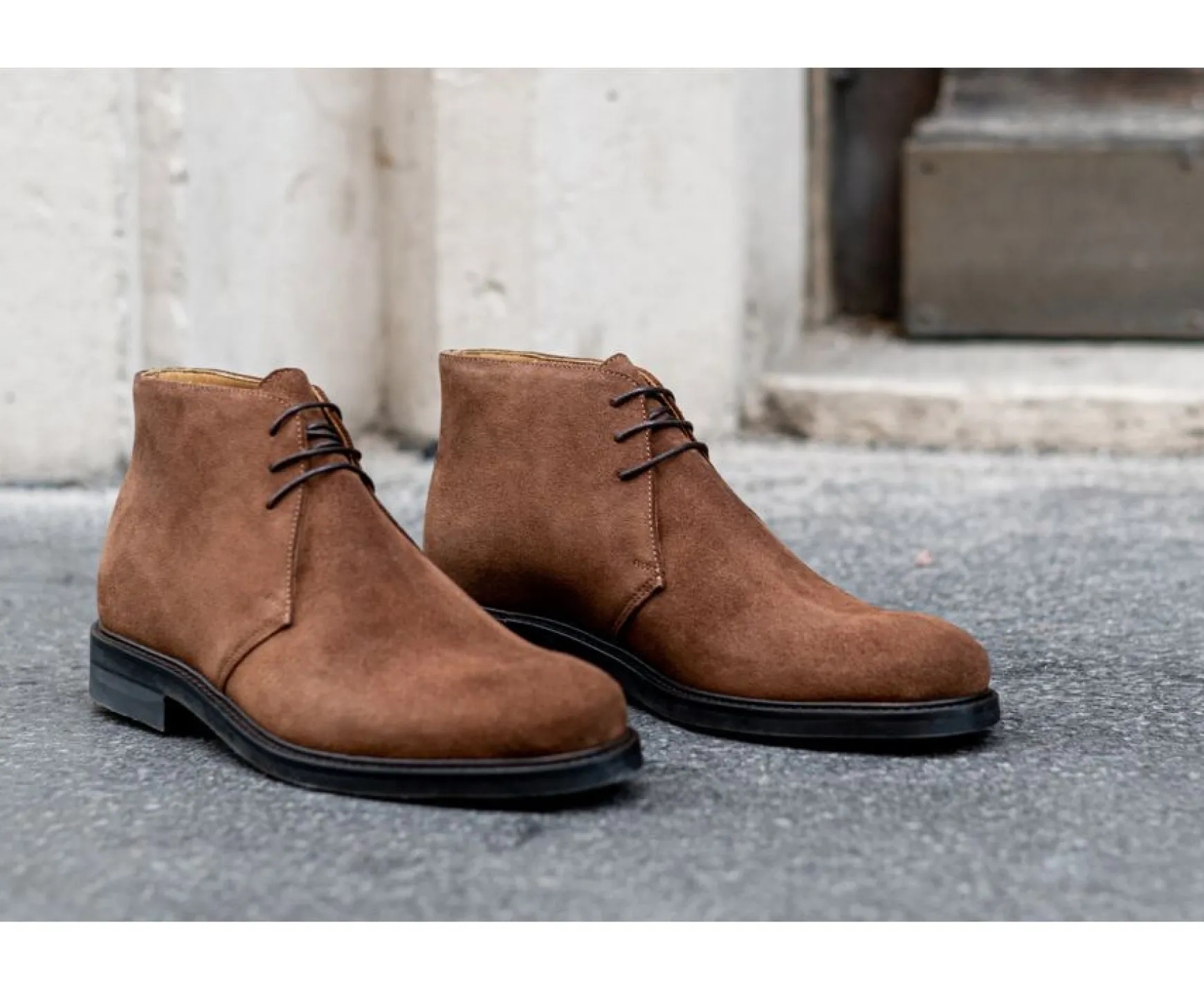 Bexley Comfort Shoes | Low Boots Greenwich Gomme City Ii Havana Suede
