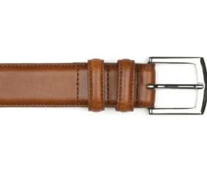 Bexley | Luxury Belt For Men Westgate Silver Patina Gold