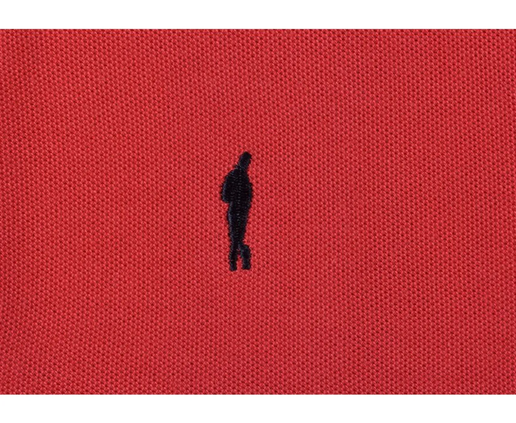 Bexley Adjusted Fit | Melange Men'S Polo Shirt Andy Ii Deep Red