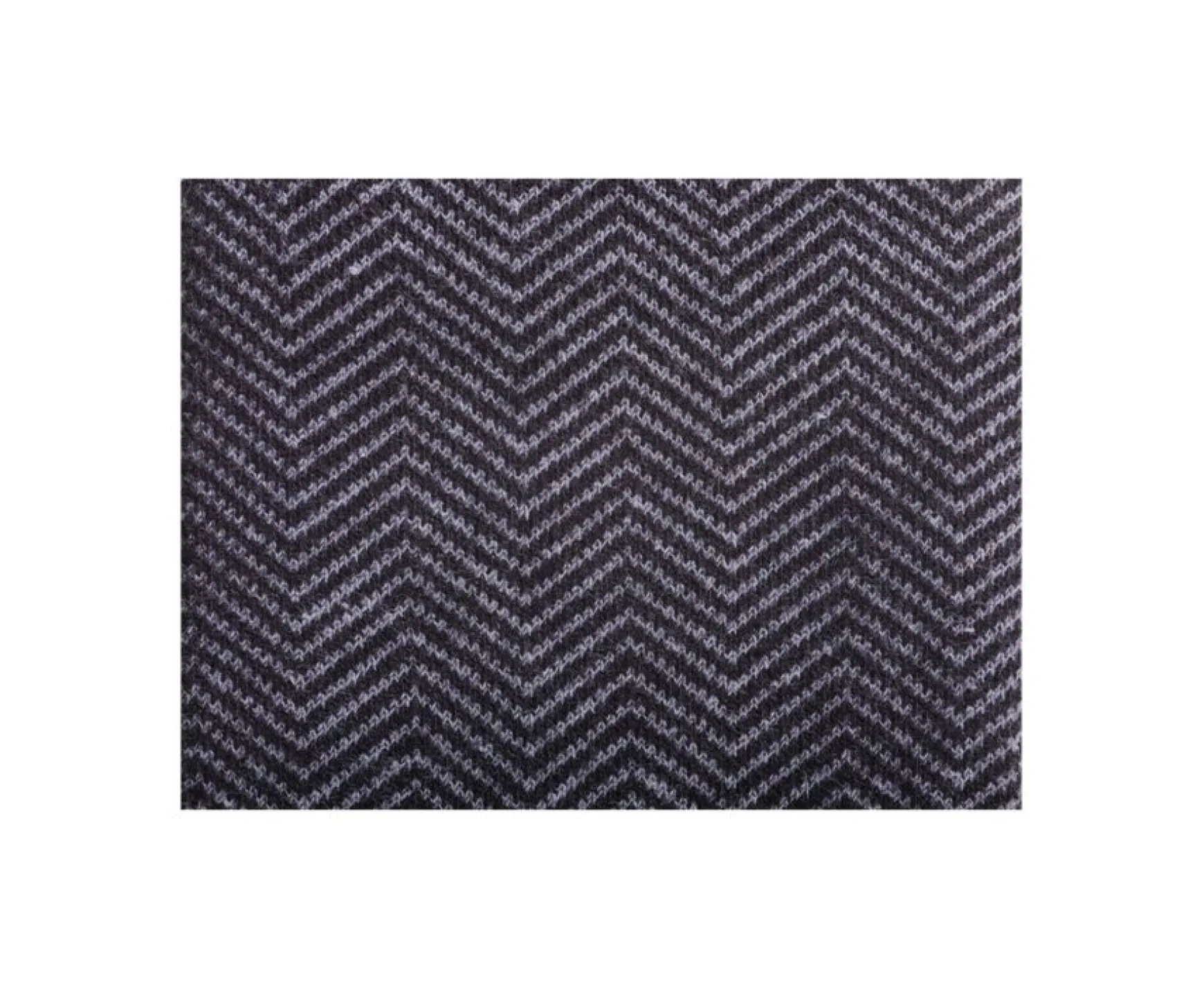 Bexley | Men'S Black & Grey Thick Cotton Socks With Herringbone Style Black And Grey