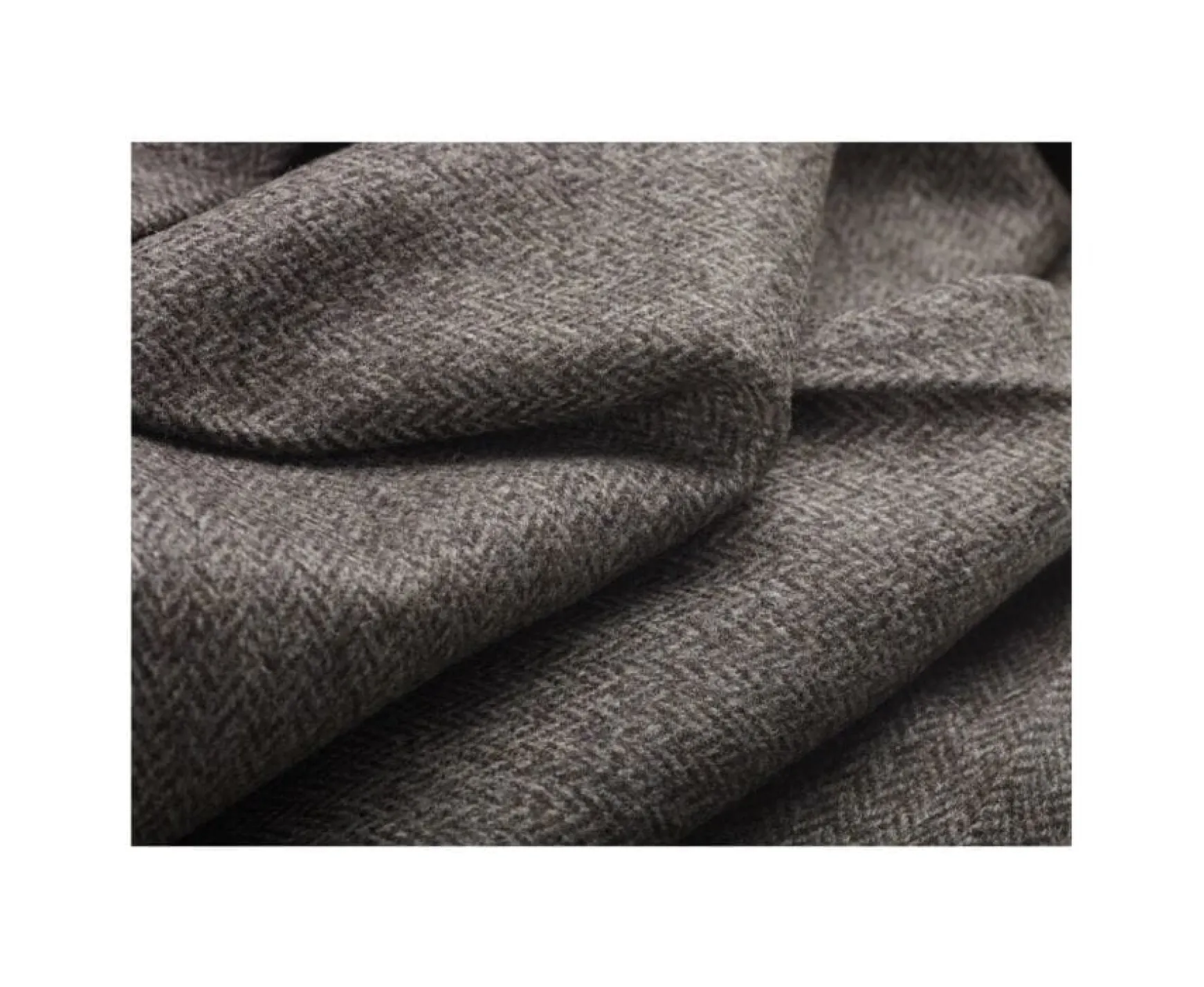 Bexley | Men'S Casual Suit Trousers Lelian Dark Taupe Herringbone