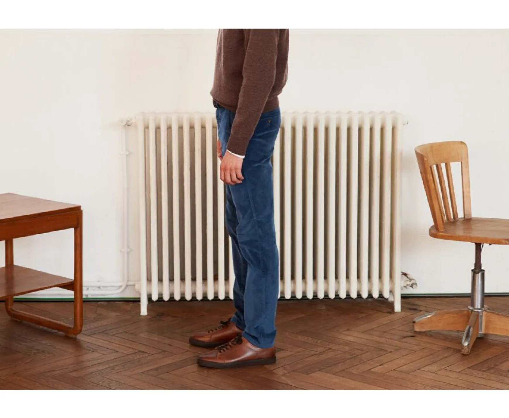 Bexley Adjusted Fit | Men'S Chinos - Norman | Denim Blue