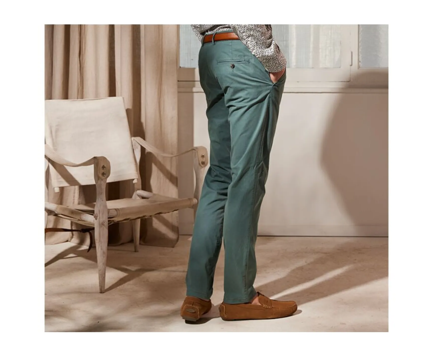 Bexley Adjusted Fit | Men'S Chinos Kyrk Pine Green