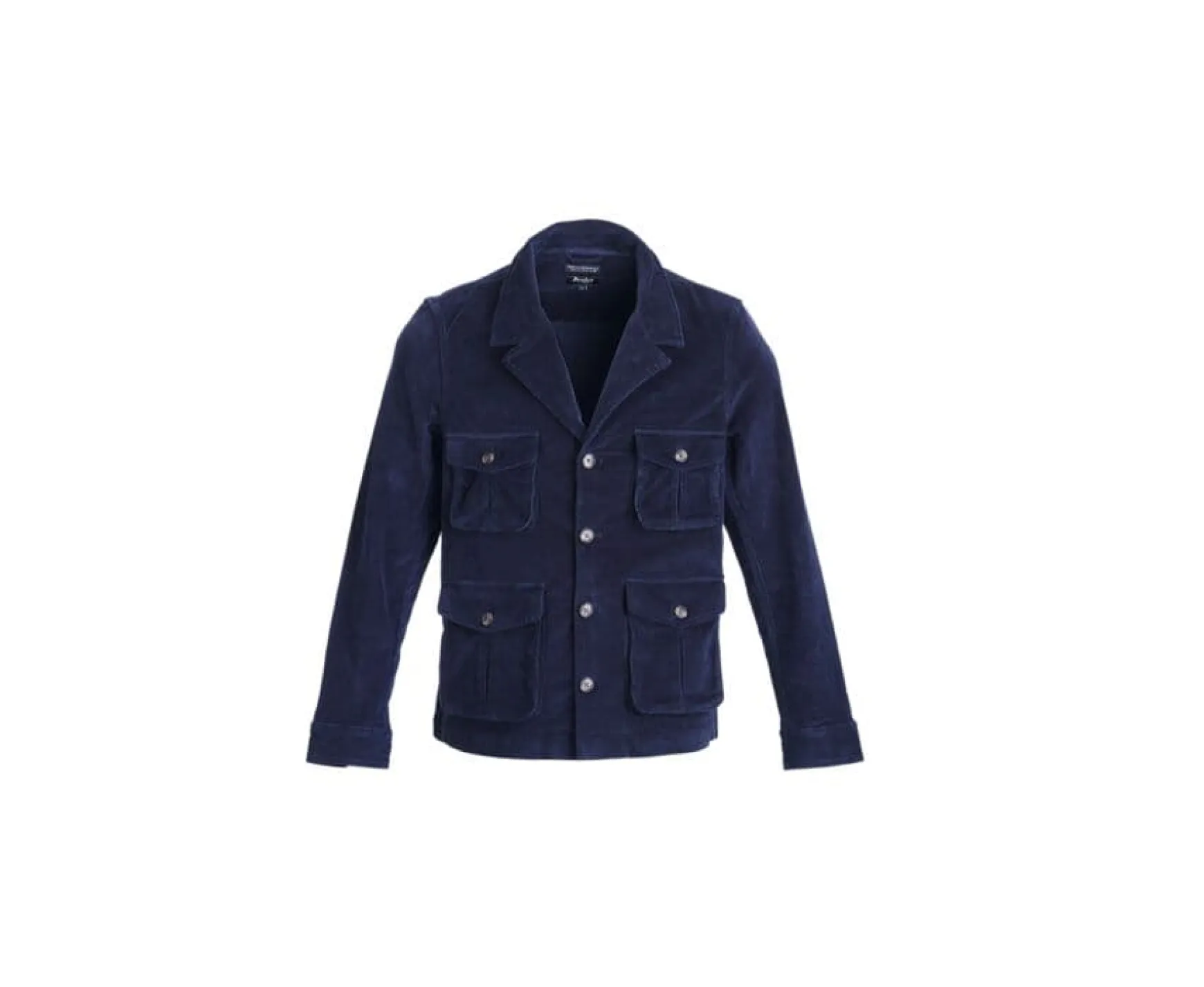 Bexley | Men'S Corduroy Safari Jacket - Florencien | Navy