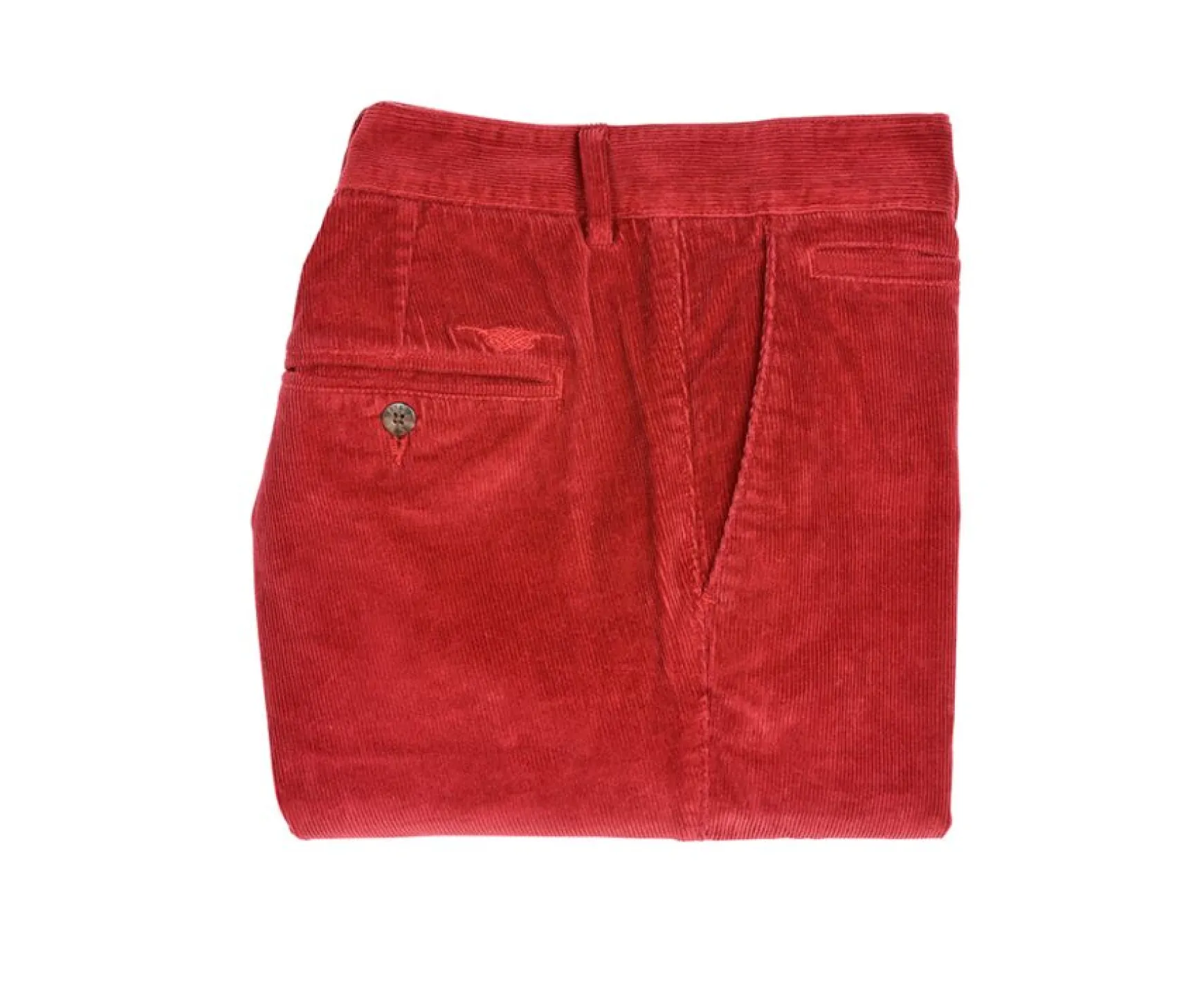 Bexley Adjusted Fit | Men'S Corduroy Trousers Norman Dark Red