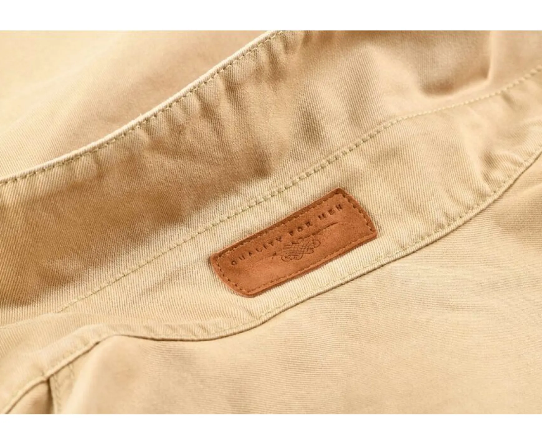 Bexley | Men'S Cotton Jacket Felicien Desert
