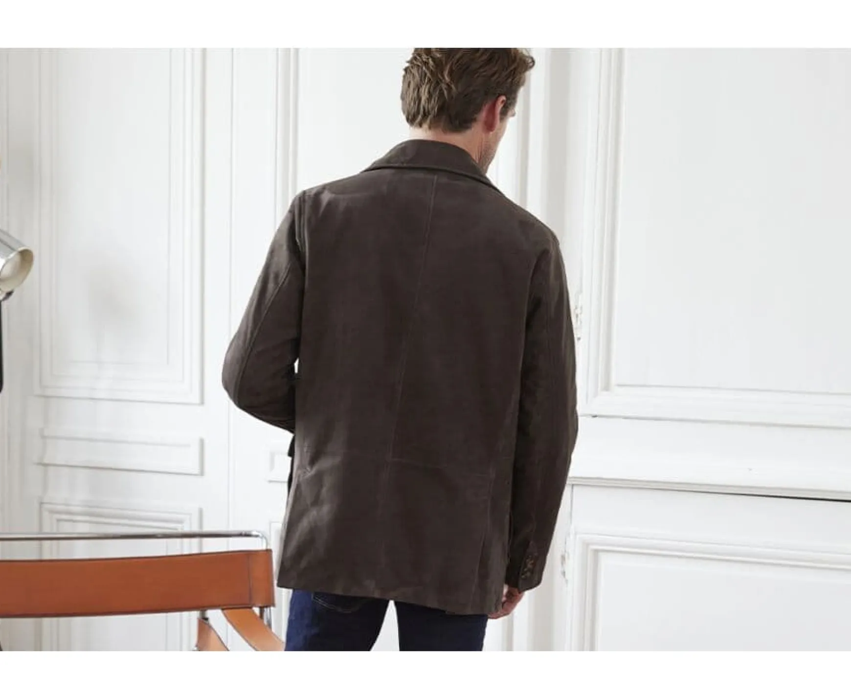 Bexley | Men'S Dark Safari Jacket Fremond Brown