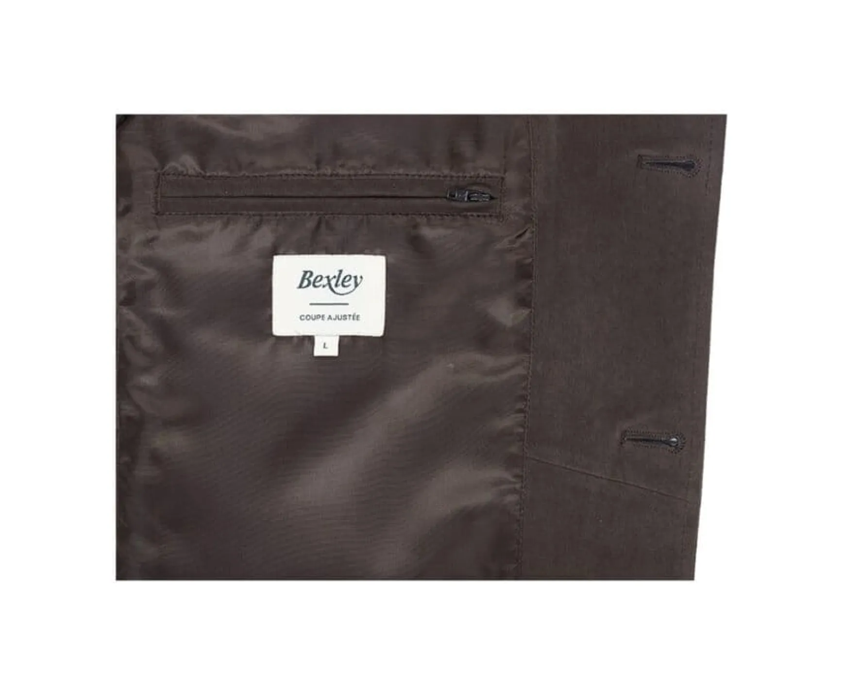 Bexley | Men'S Dark Safari Jacket Fremond Brown