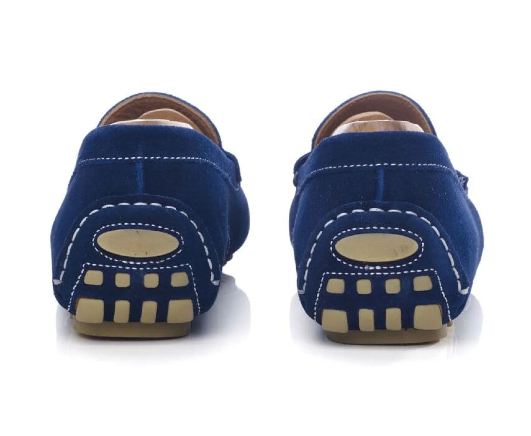 Bexley Moccasins | Men'S Driving Moccasins Ferguson Indigo Suede