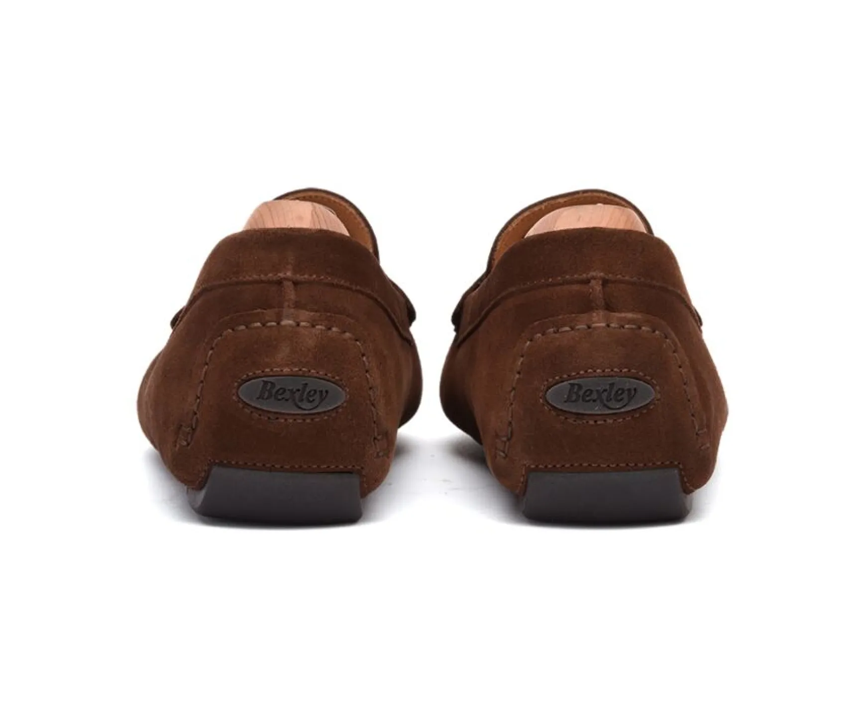 Bexley Moccasins | Men'S Driving Moccasins Seacrest Ii Havana Suede