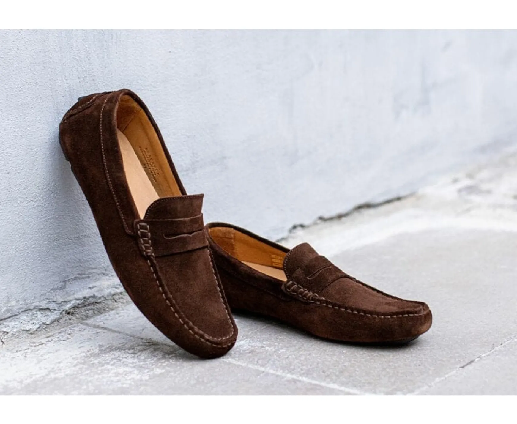 Bexley Moccasins | Men'S Driving Moccasins Seacrest Ii Havana Suede