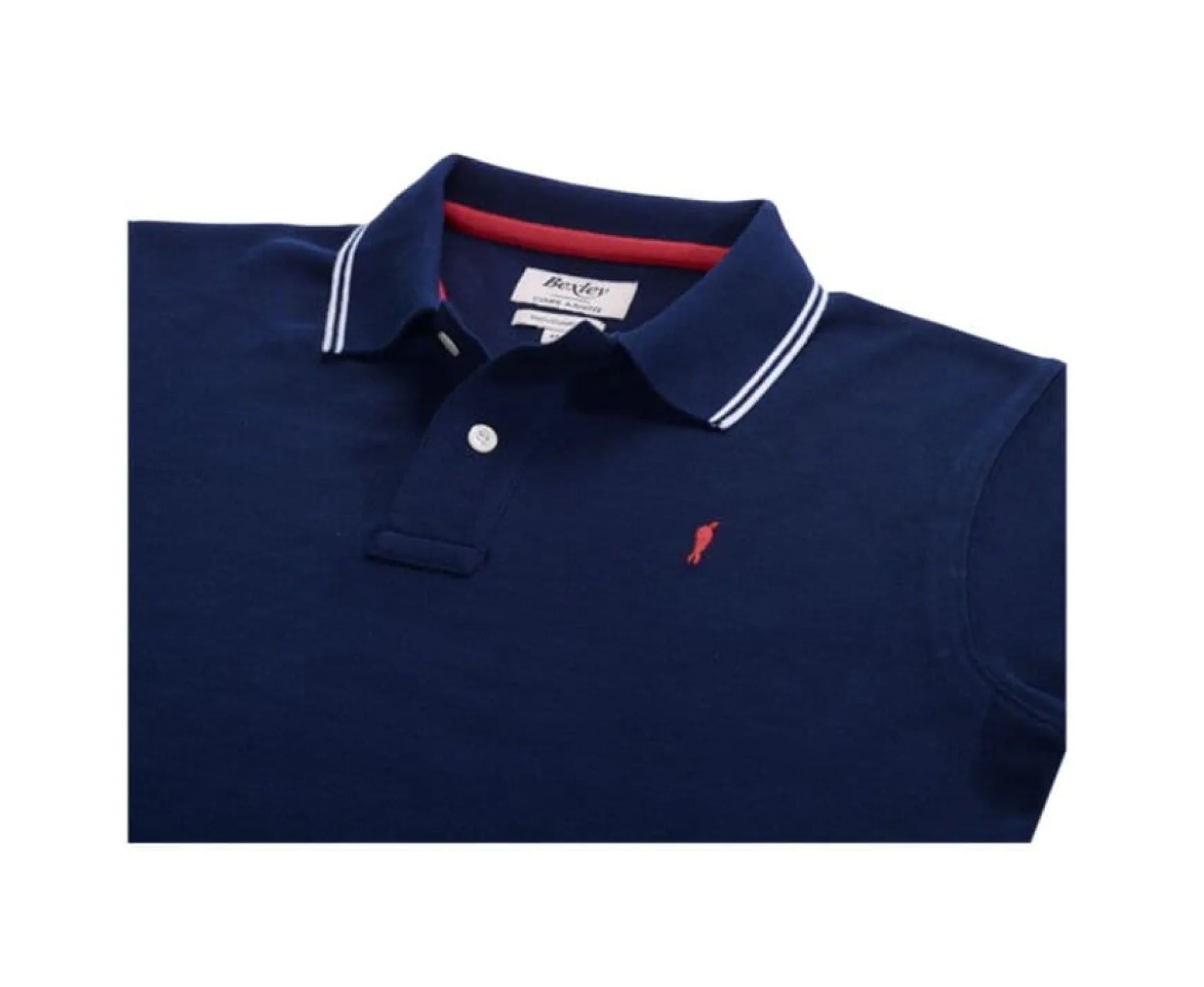 Bexley Adjusted Fit | Men'S Polo Shirt Adney Navy And White